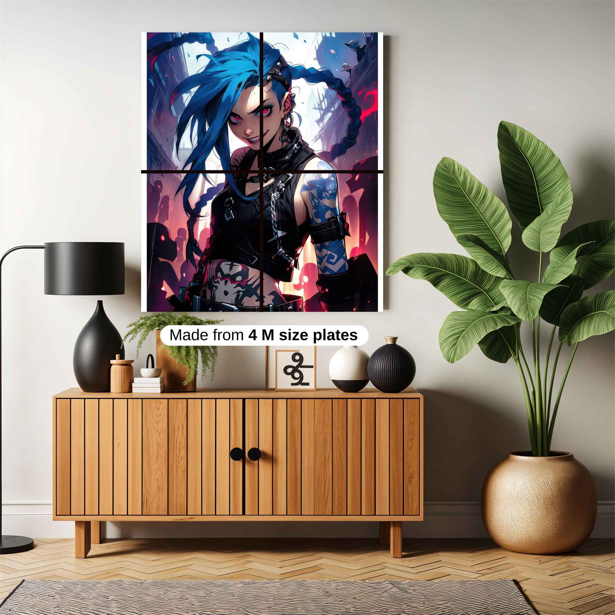 Jinx Unleashed Safe Wall Magnetic / M