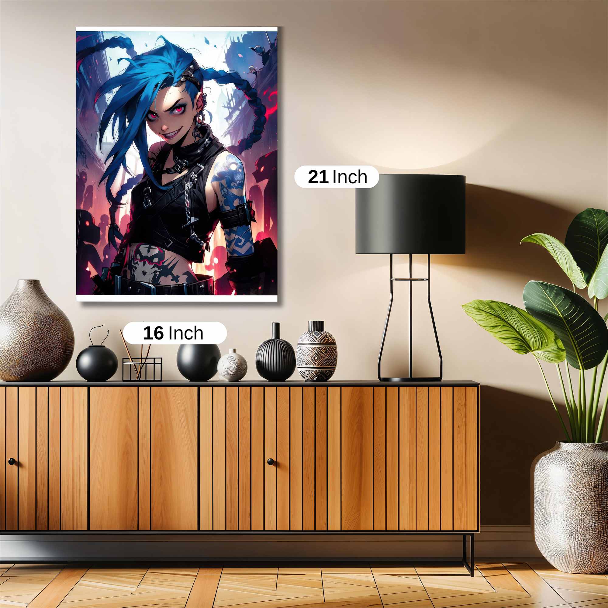 Jinx Unleashed Safe Wall Magnetic / M