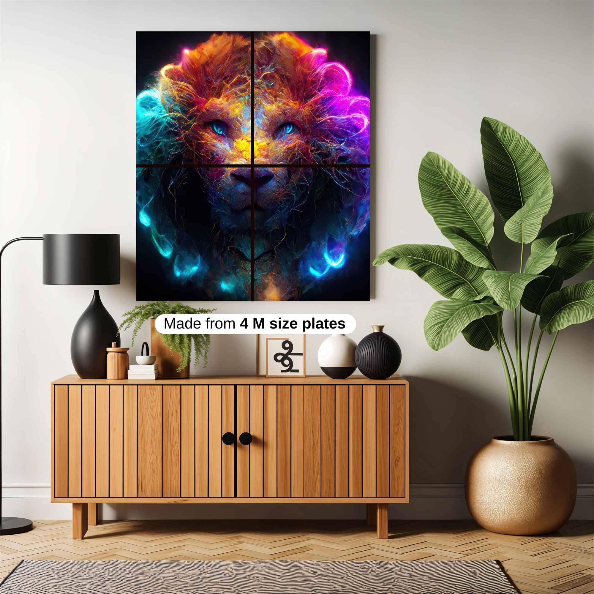 Lion Radiance Safe Wall Magnetic / M
