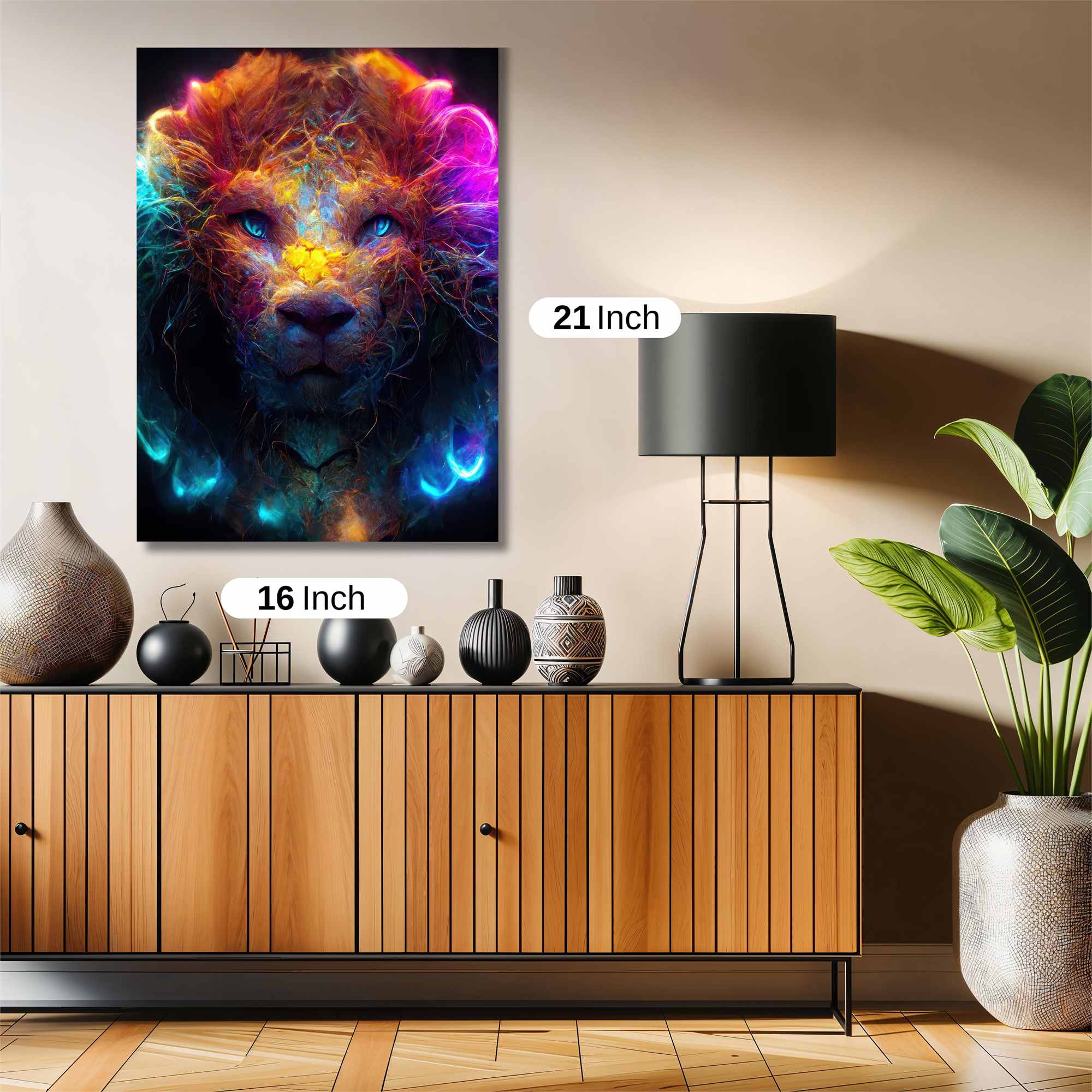 Lion Radiance Safe Wall Magnetic / M