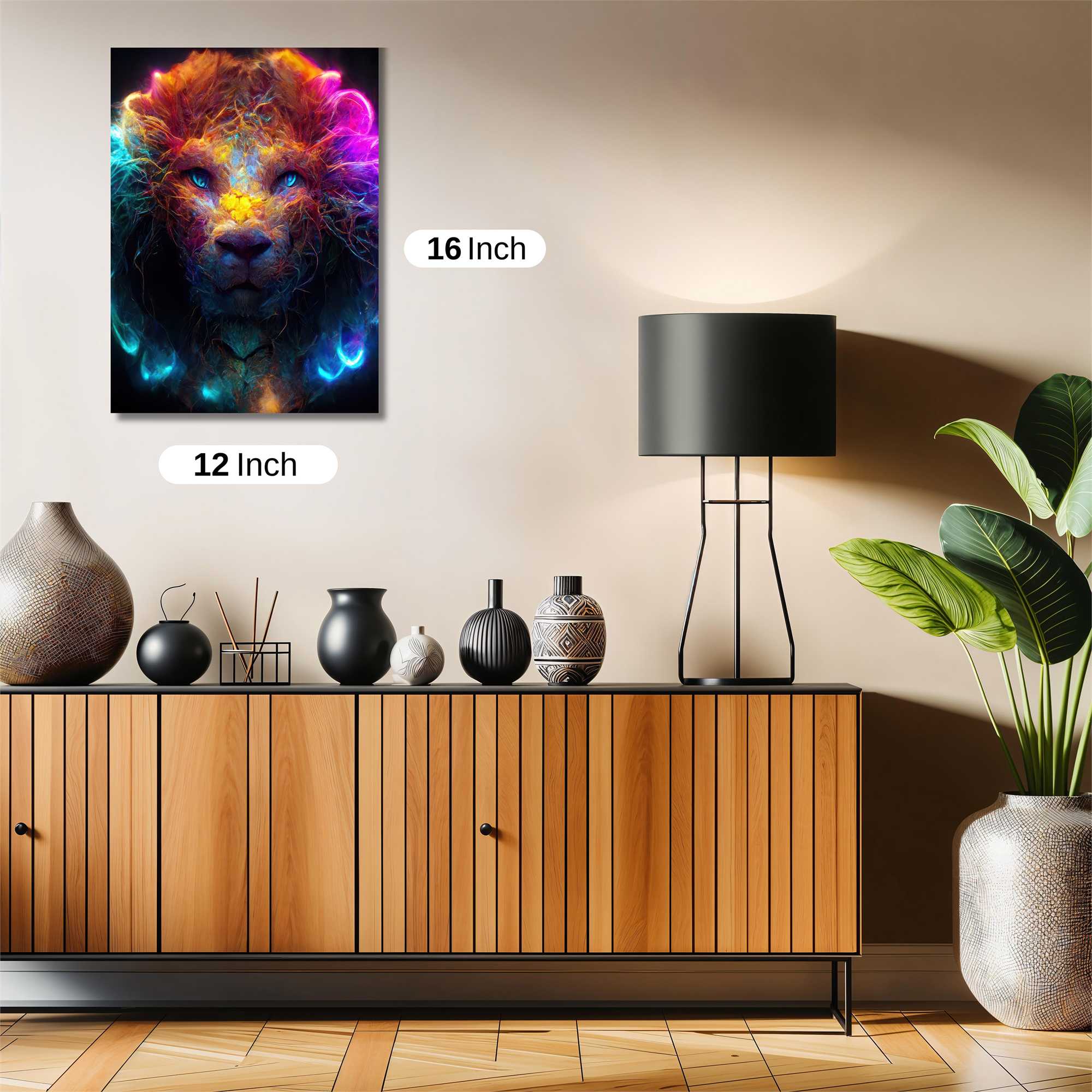Lion Radiance Safe Wall Magnetic / M