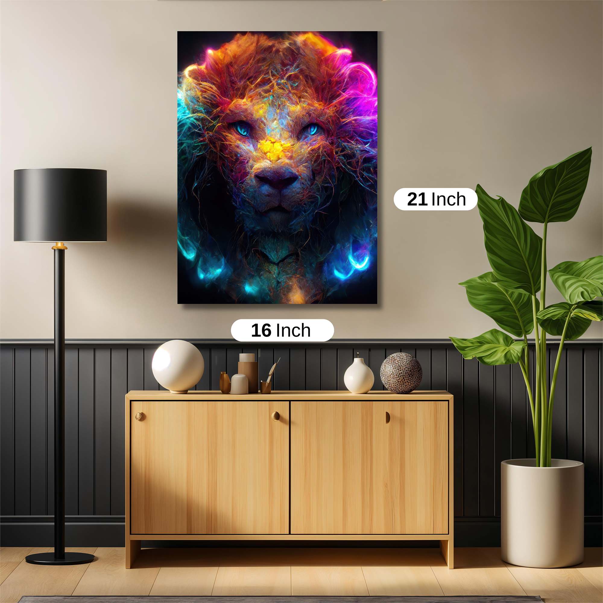 Lion Radiance Safe Wall Magnetic / M
