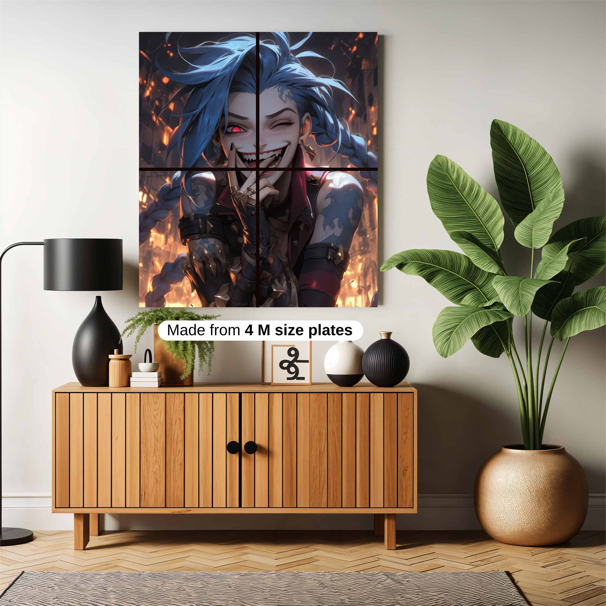 Jinx Maniacal Safe Wall Magnetic / M