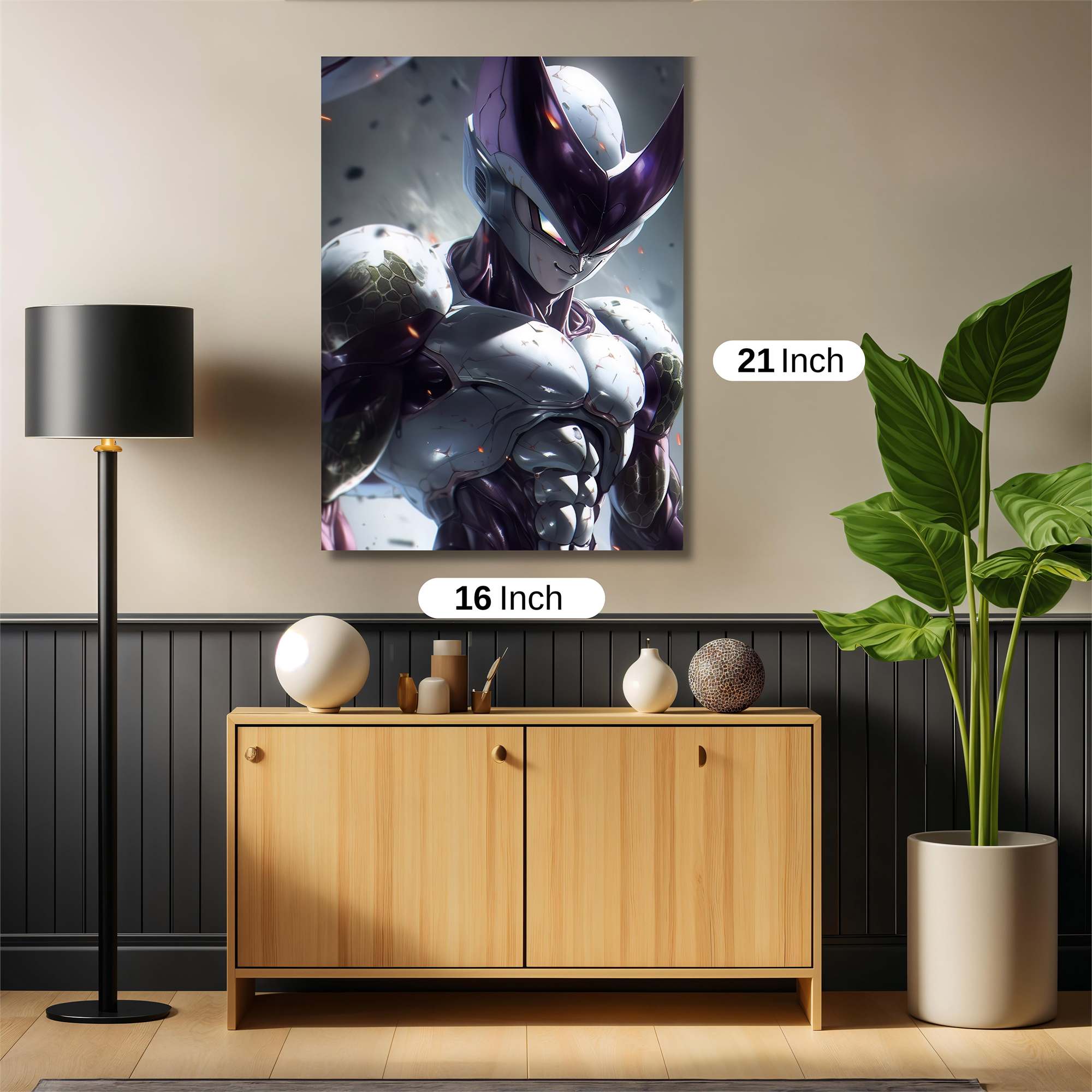 Frieza Fierce Safe Wall Magnetic / M