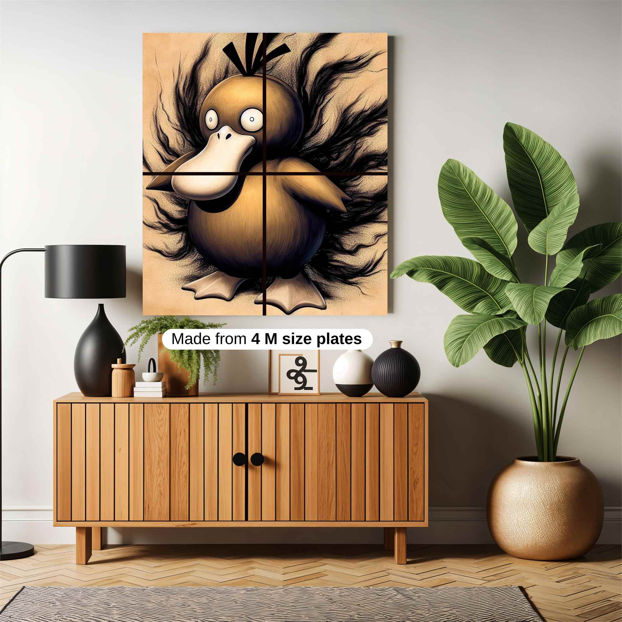 Psyduck Chaotic Safe Wall Magnetic / M