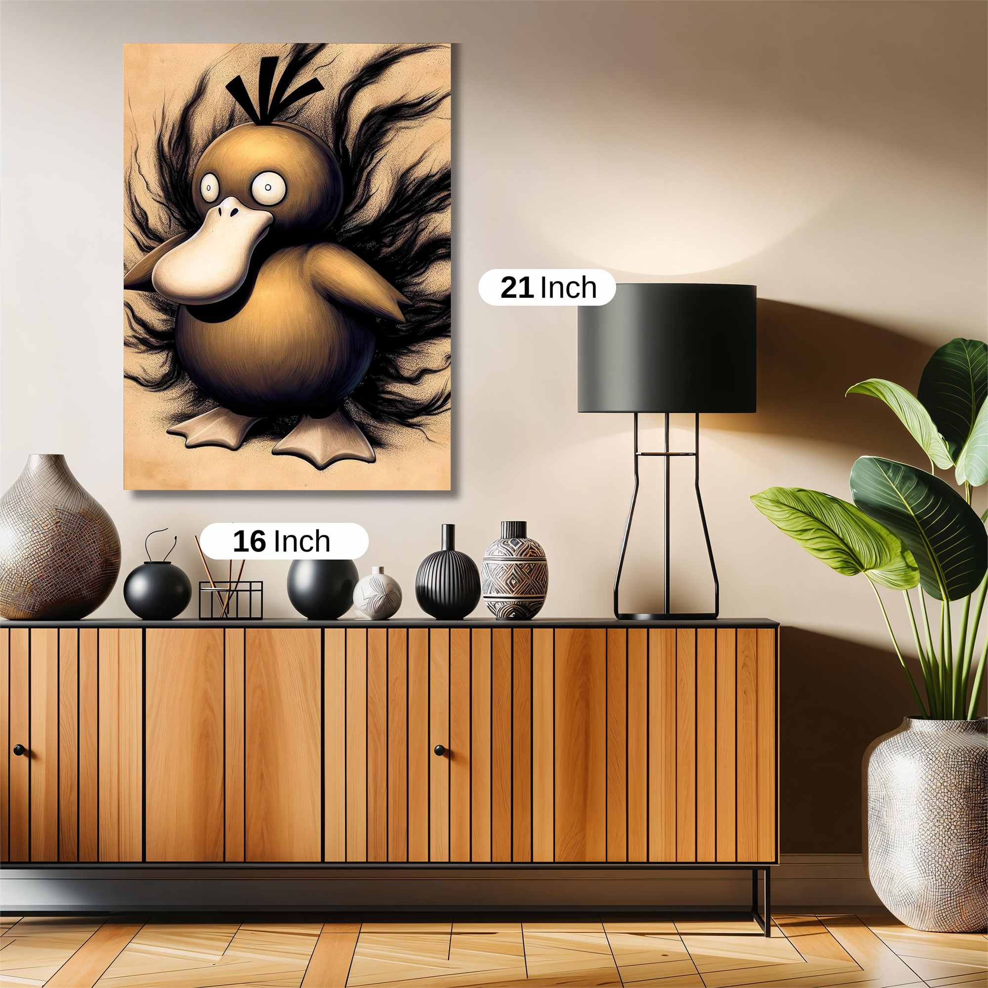 Psyduck Chaotic Safe Wall Magnetic / M