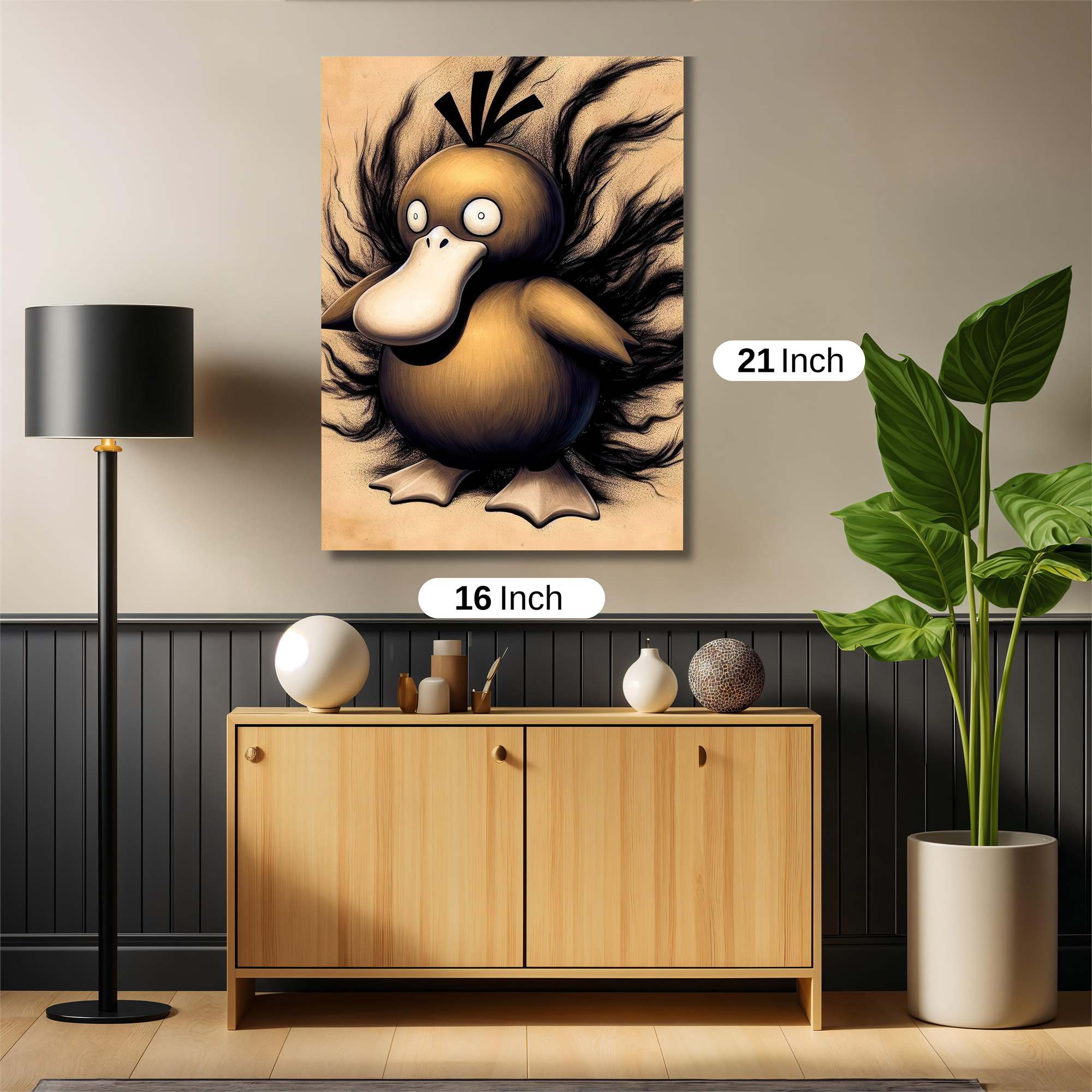 Psyduck Chaotic Safe Wall Magnetic / M