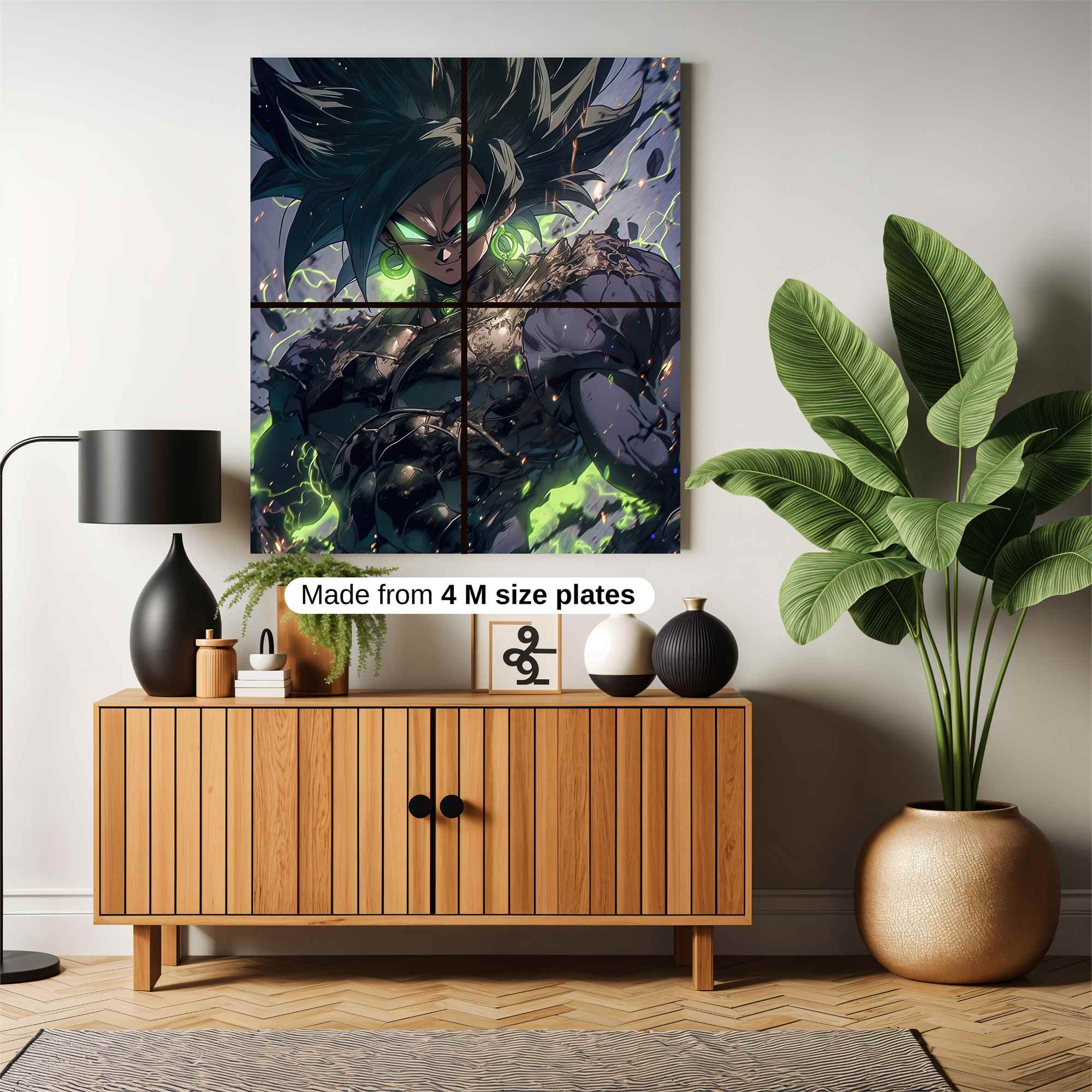 Broly Ferocious Safe Wall Magnetic / M