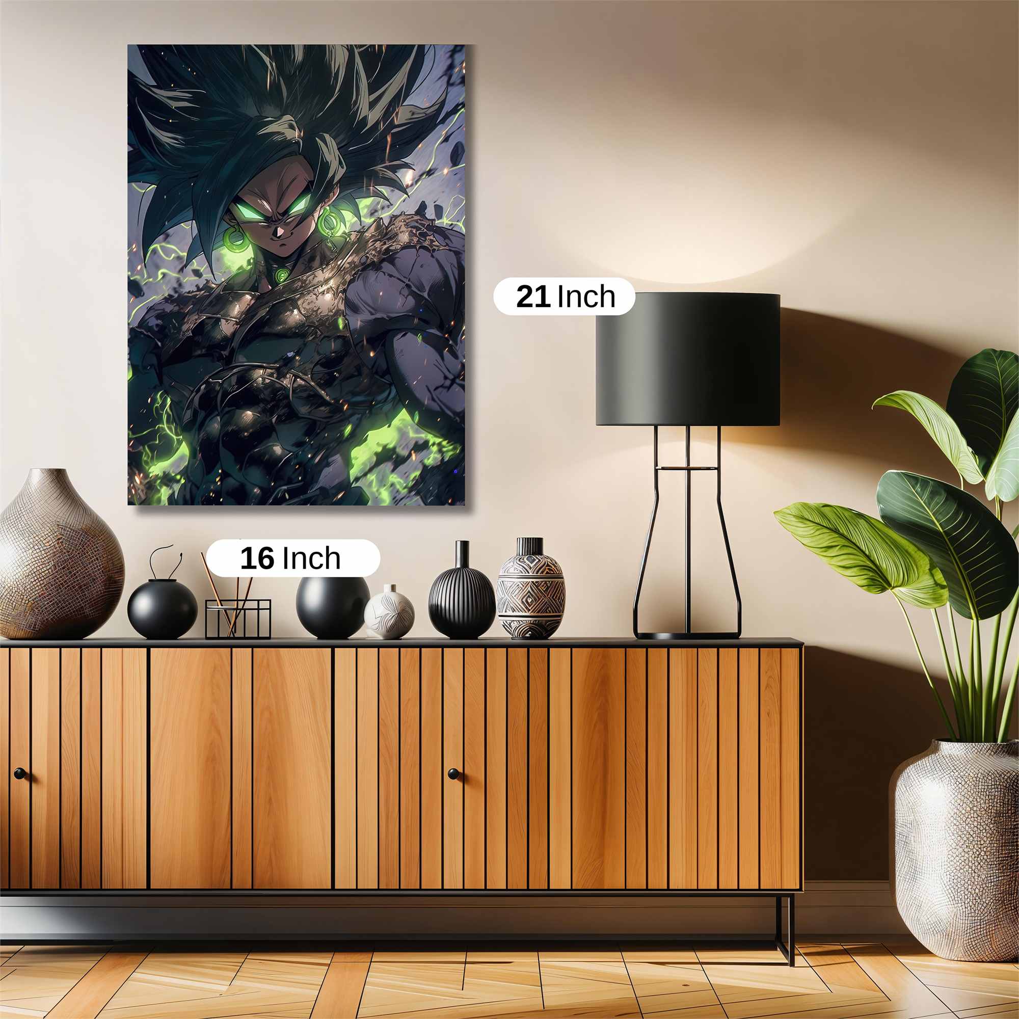 Broly Ferocious Safe Wall Magnetic / M