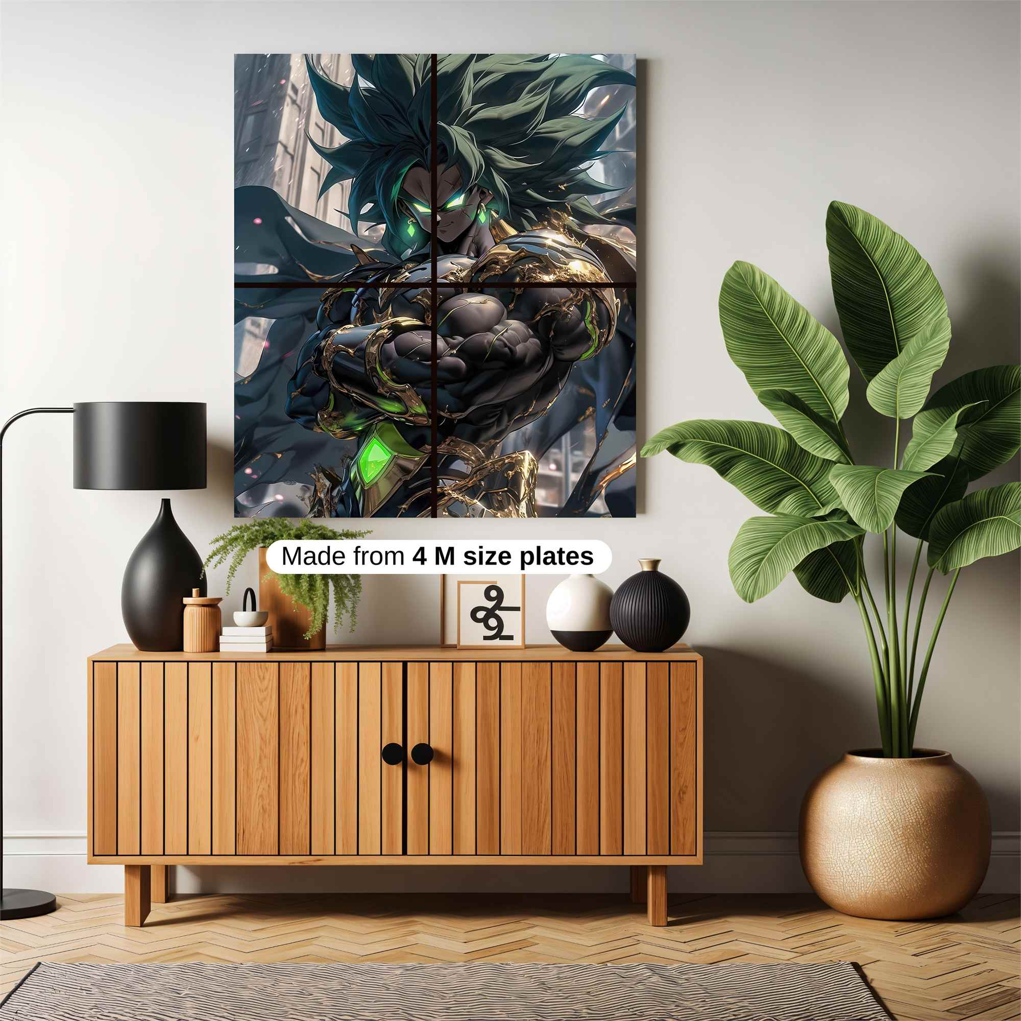 Broly Brooding Safe Wall Magnetic / M