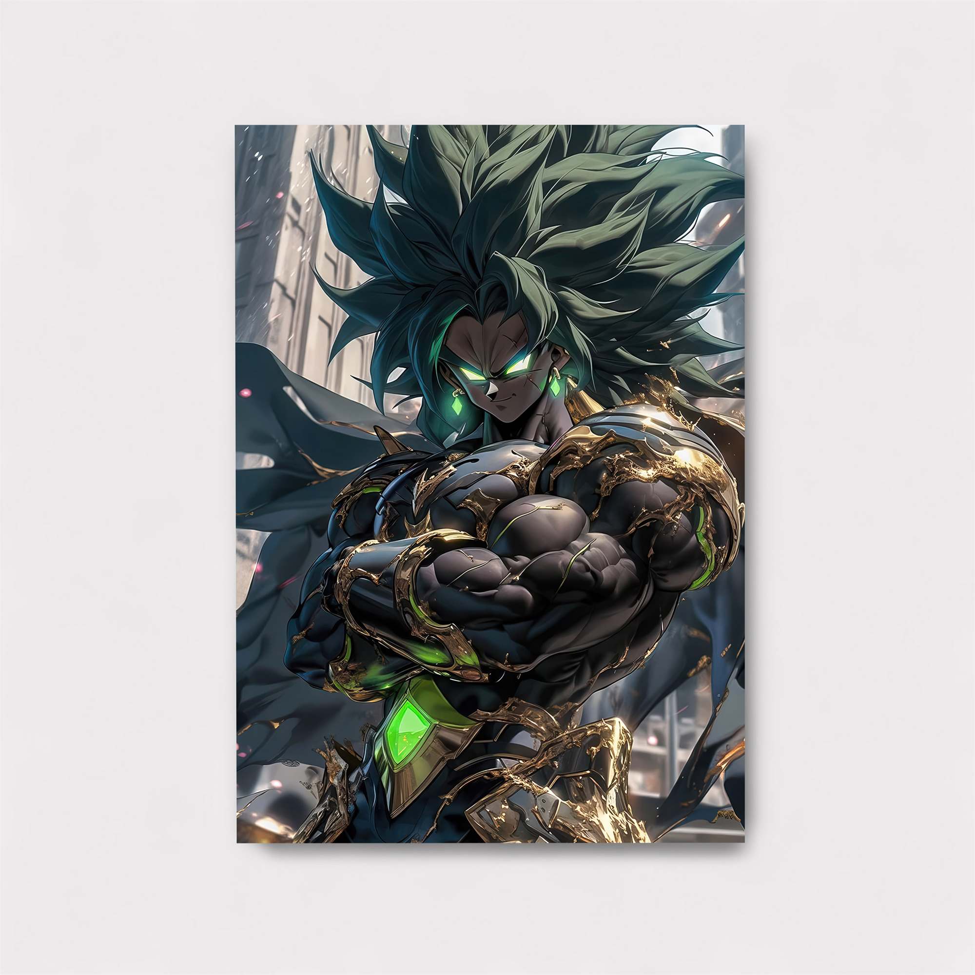 Broly Brooding Safe Wall Magnetic / M
