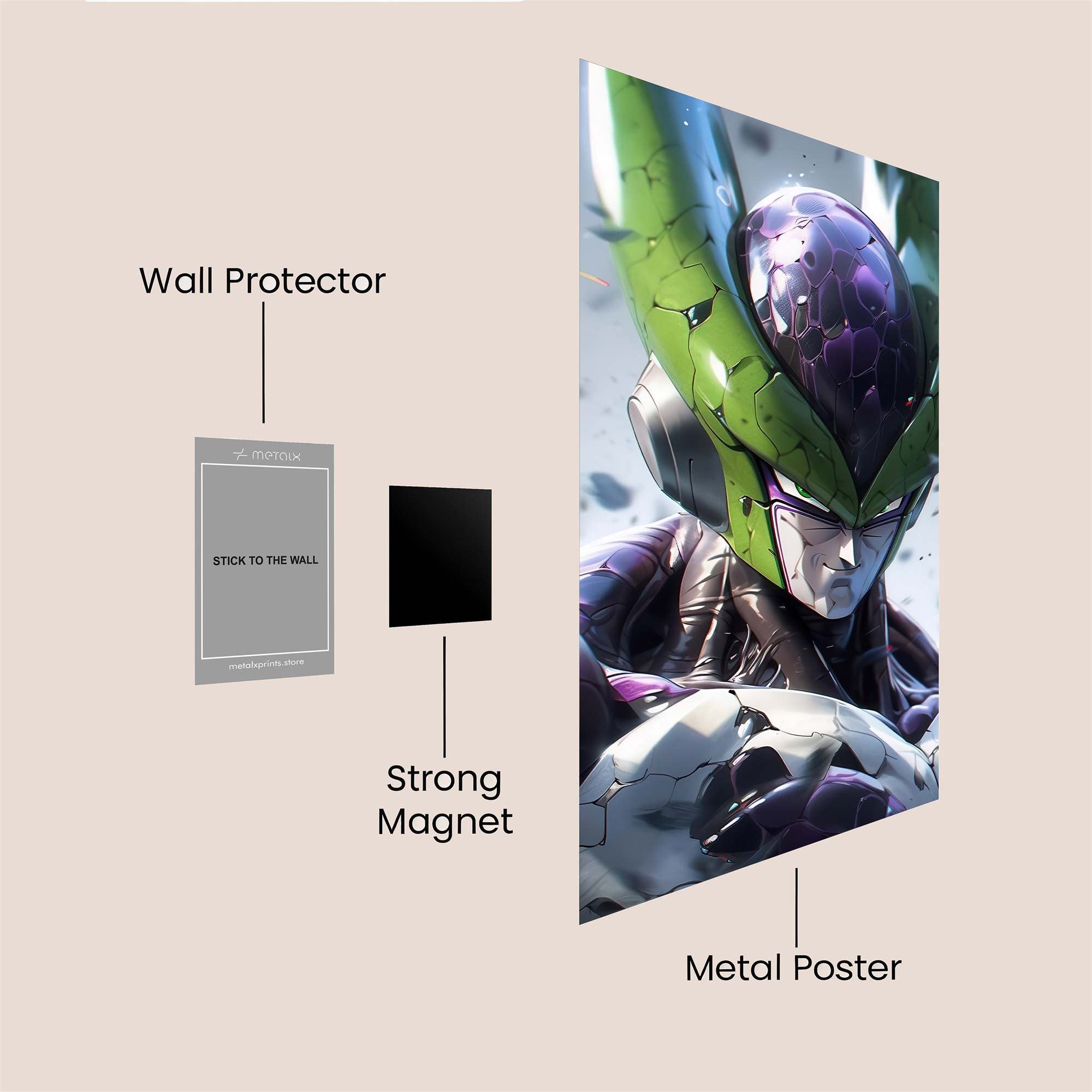 Cell Menace Safe Wall Magnetic / M