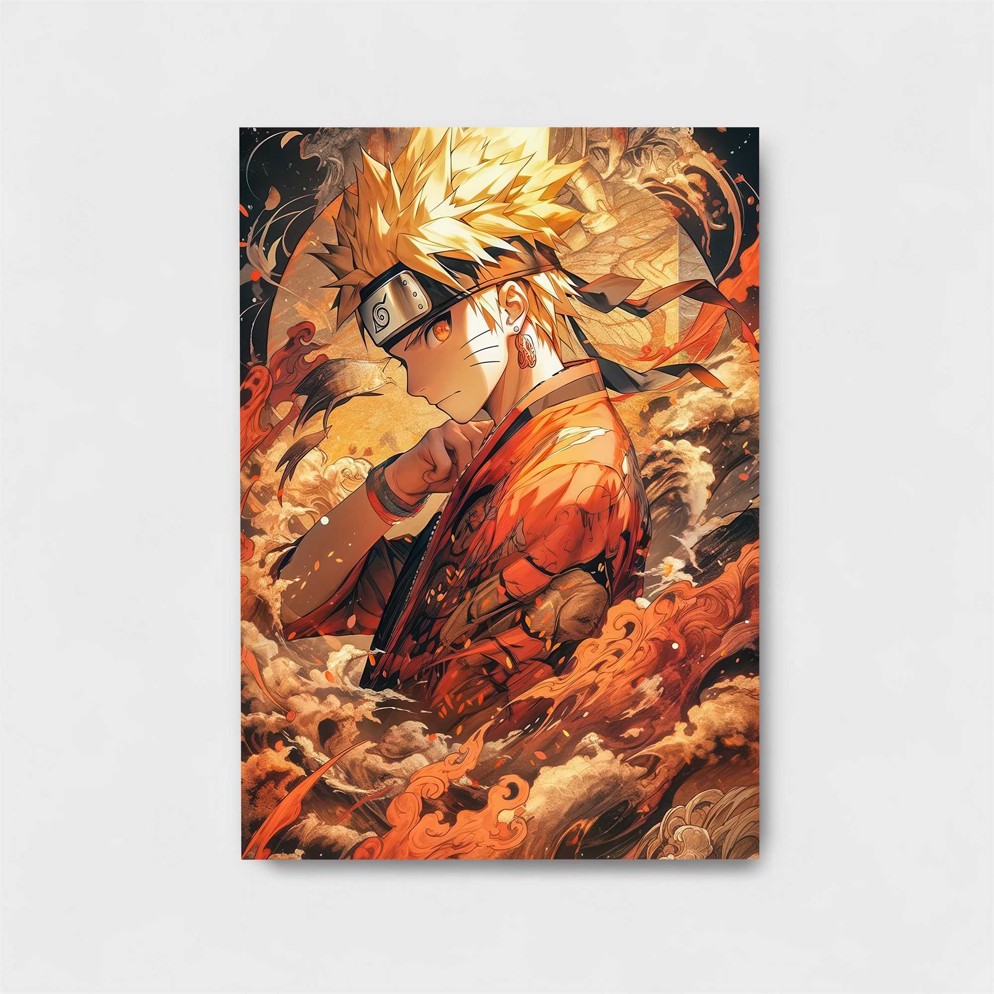 Naruto Fiery Safe Wall Magnetic / M