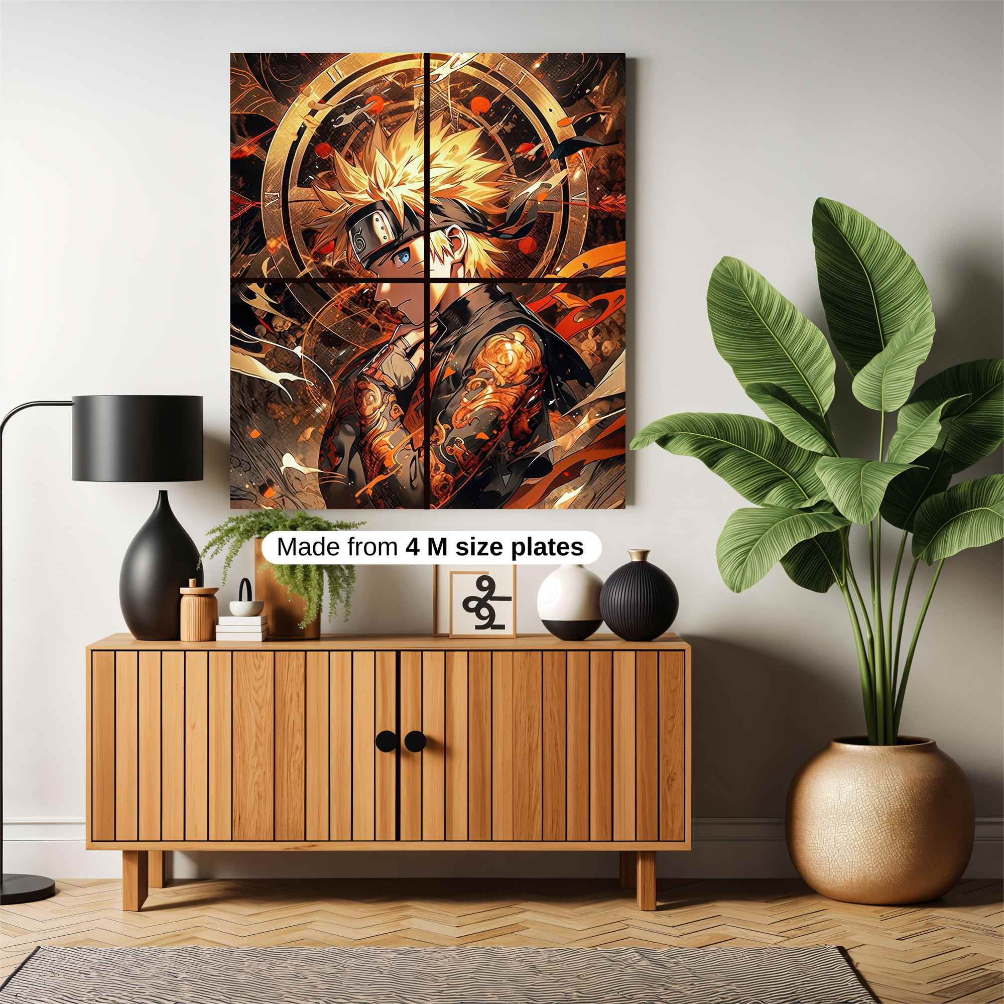 Naruto Resplendent Safe Wall Magnetic / M