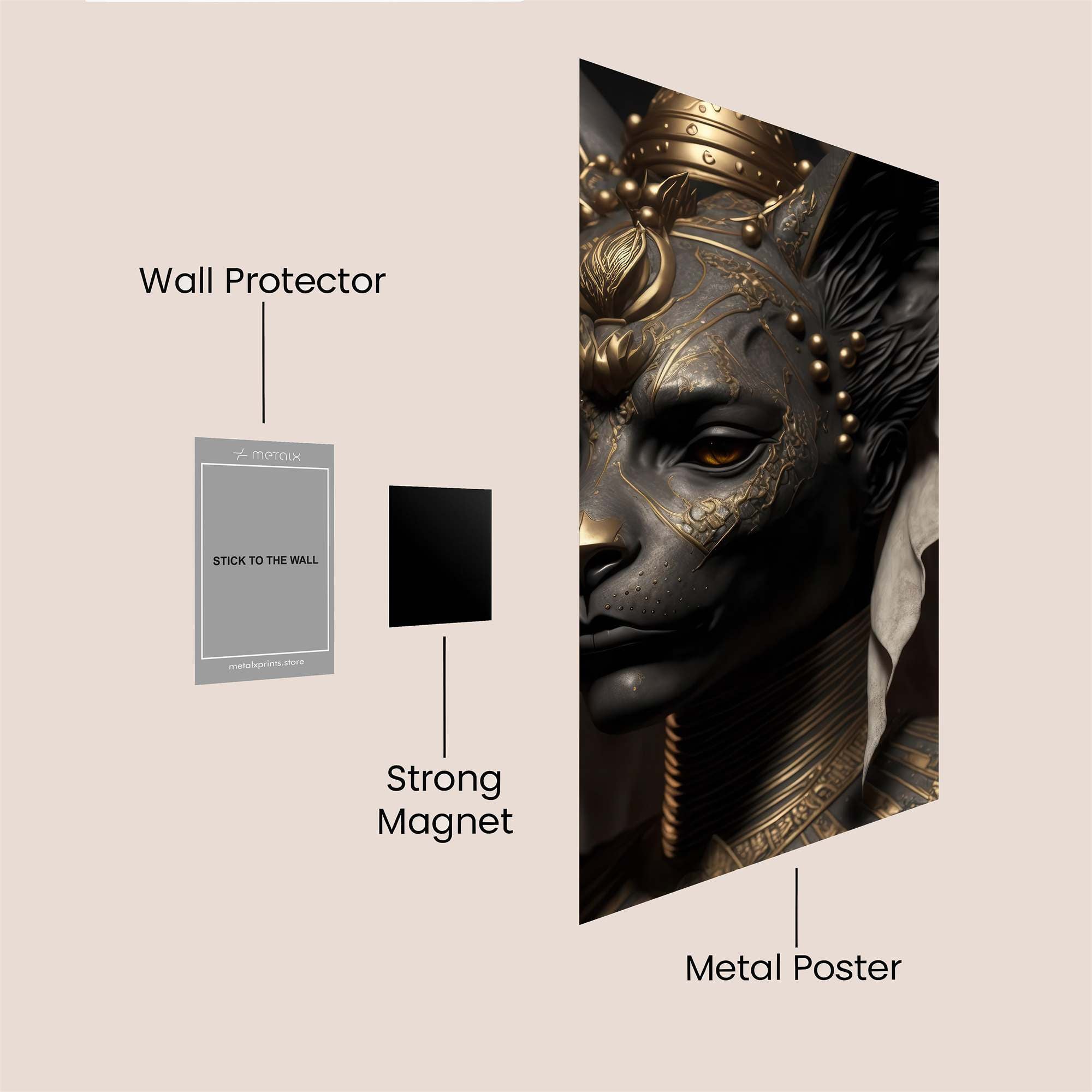 Bastet Divine Safe Wall Magnetic / M