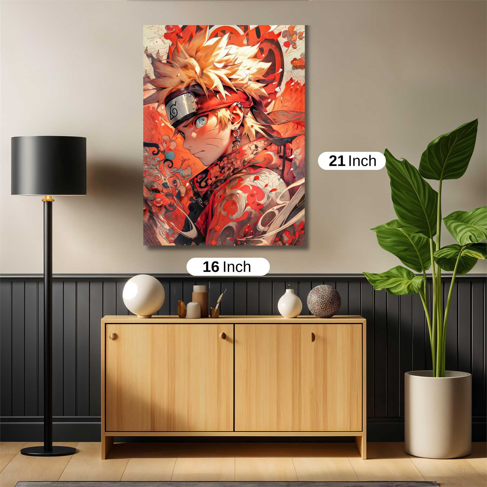 Naruto Fierce Safe Wall Magnetic / M