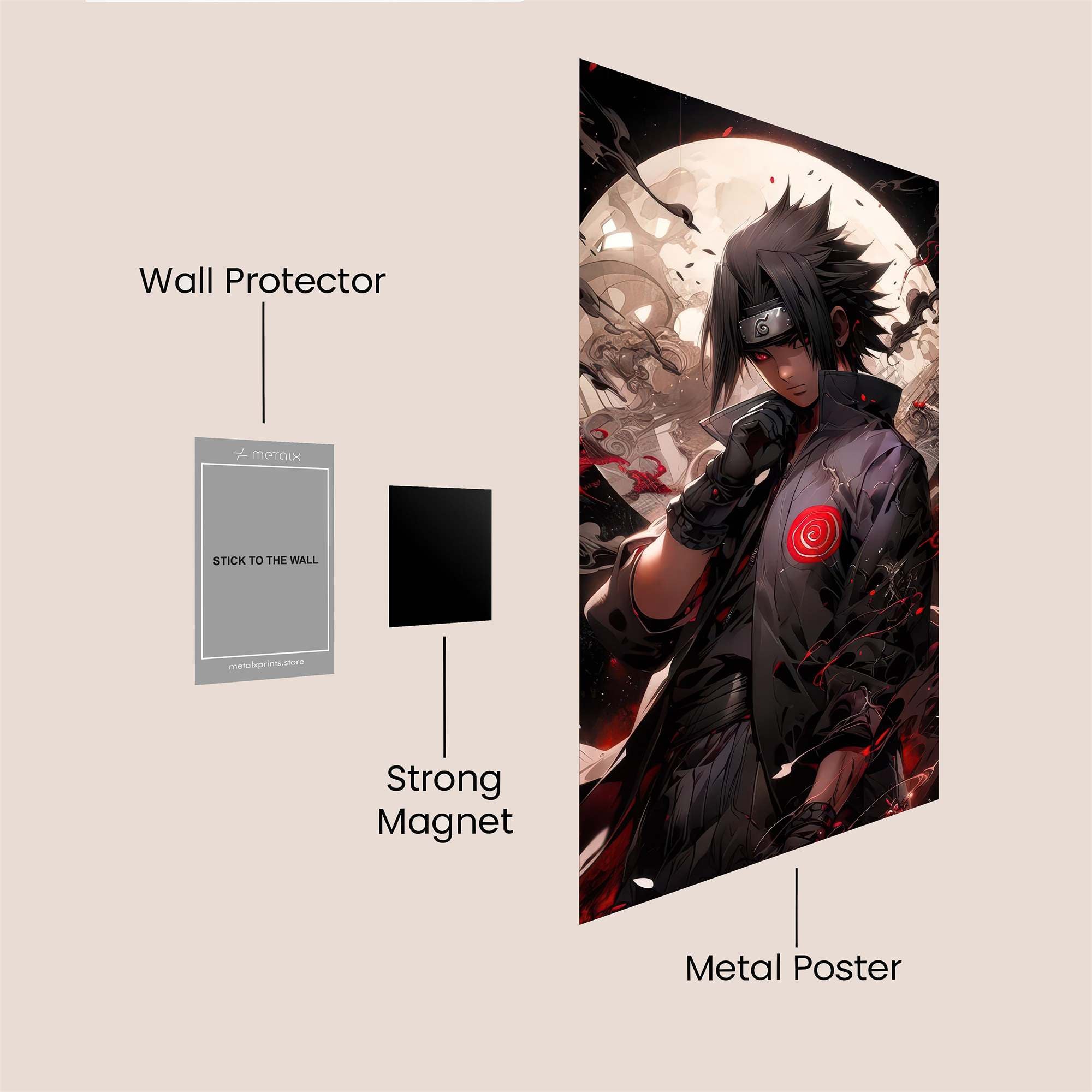 Sasuke Eclipse Safe Wall Magnetic / M