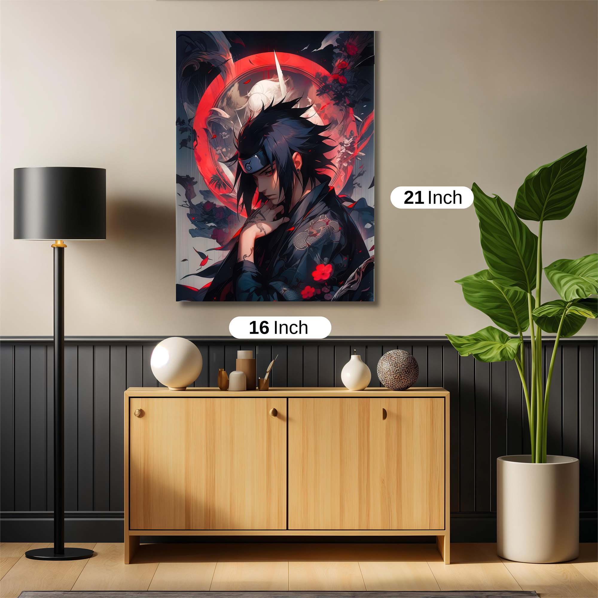 Sasuke Sorrowful Safe Wall Magnetic / M
