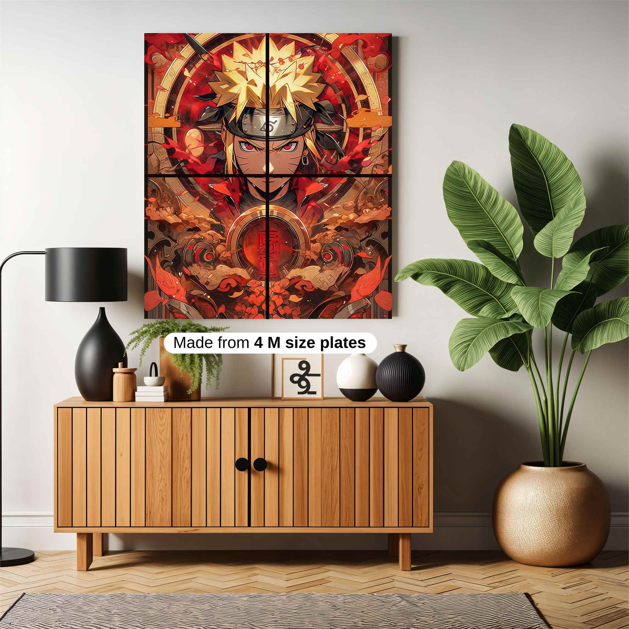 Naruto Fierce Safe Wall Magnetic / M