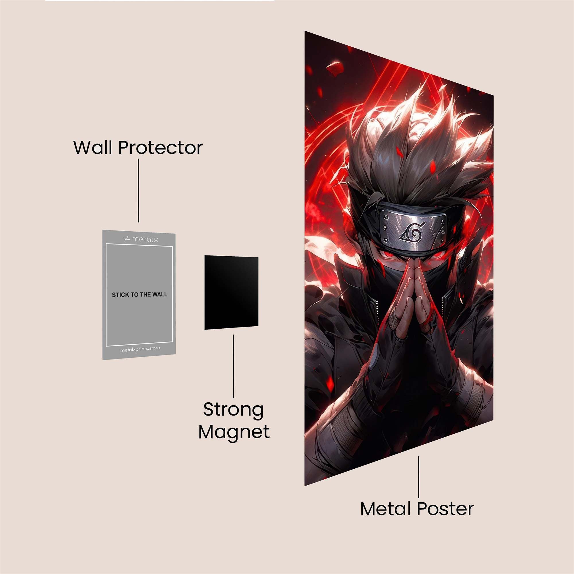 Kakashi Chaos Safe Wall Magnetic / M