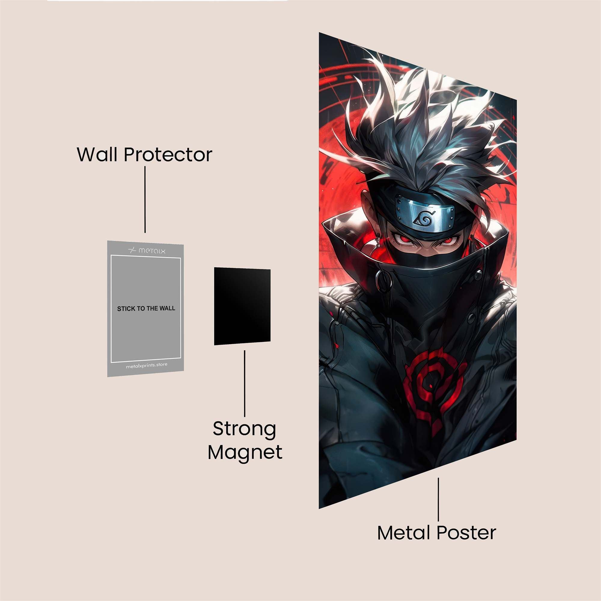 Kakashi Enigma Safe Wall Magnetic / M