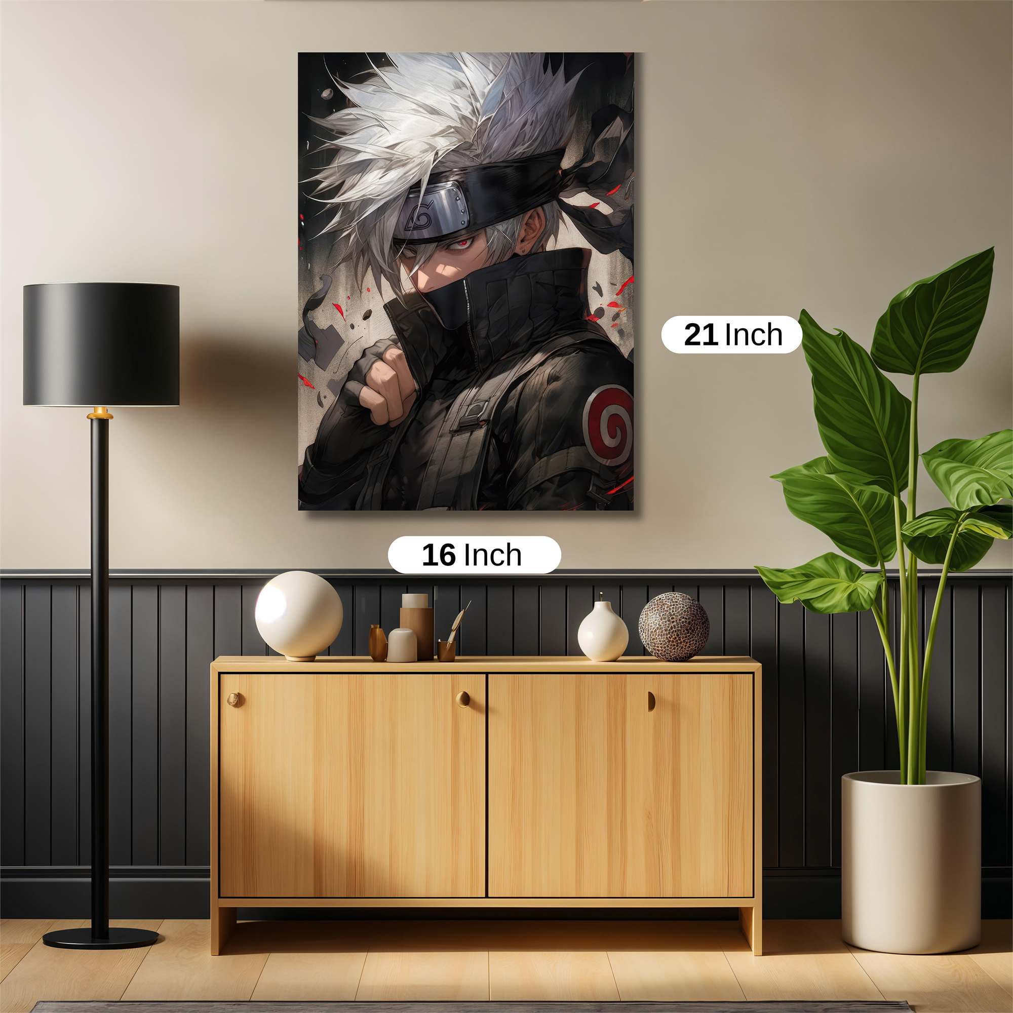 Kakashi Defiant Safe Wall Magnetic / M