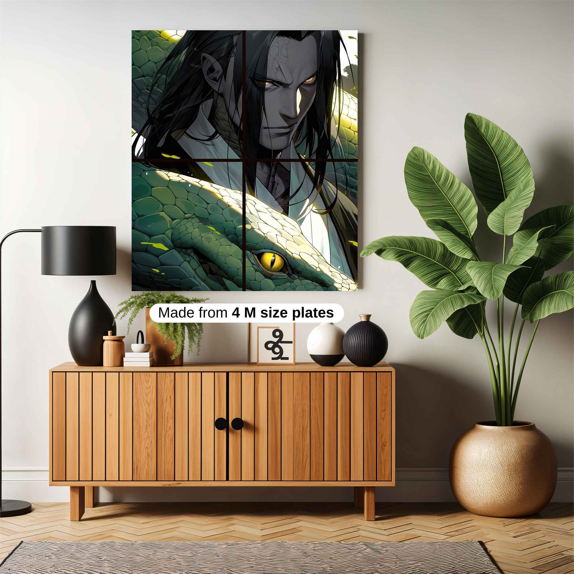 Orochimaru Enigmatic Safe Wall Magnetic / M
