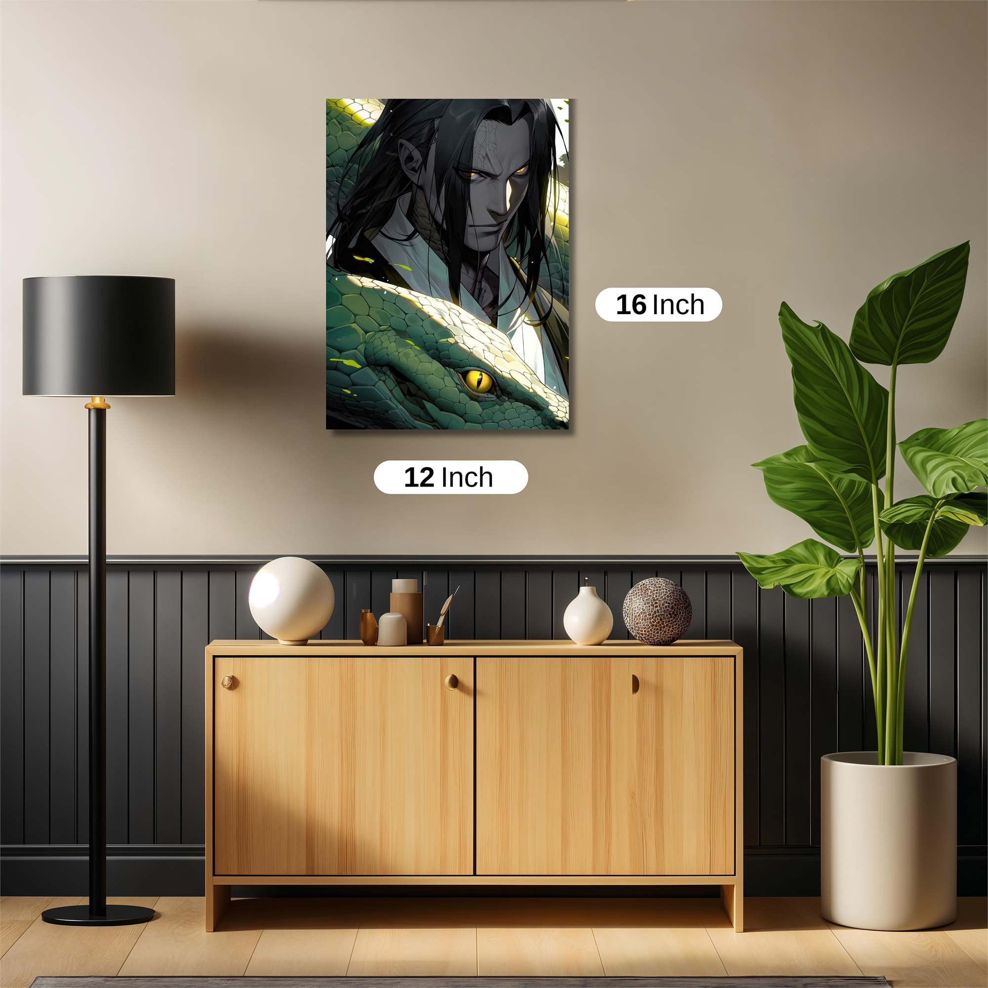 Orochimaru Enigmatic Safe Wall Magnetic / M
