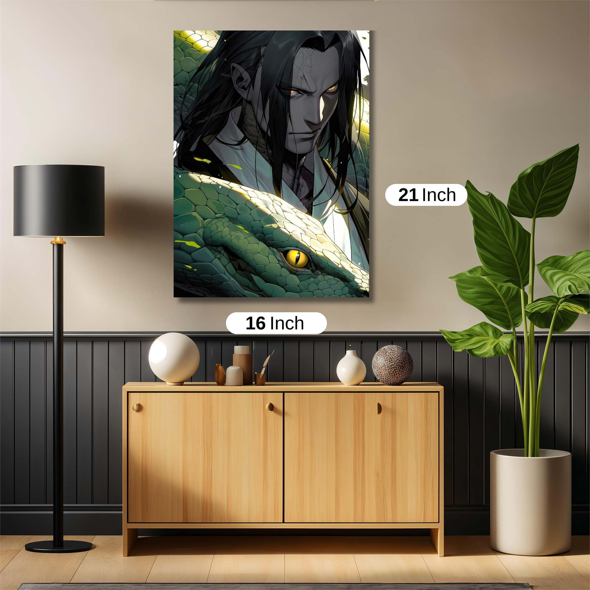 Orochimaru Enigmatic Safe Wall Magnetic / M