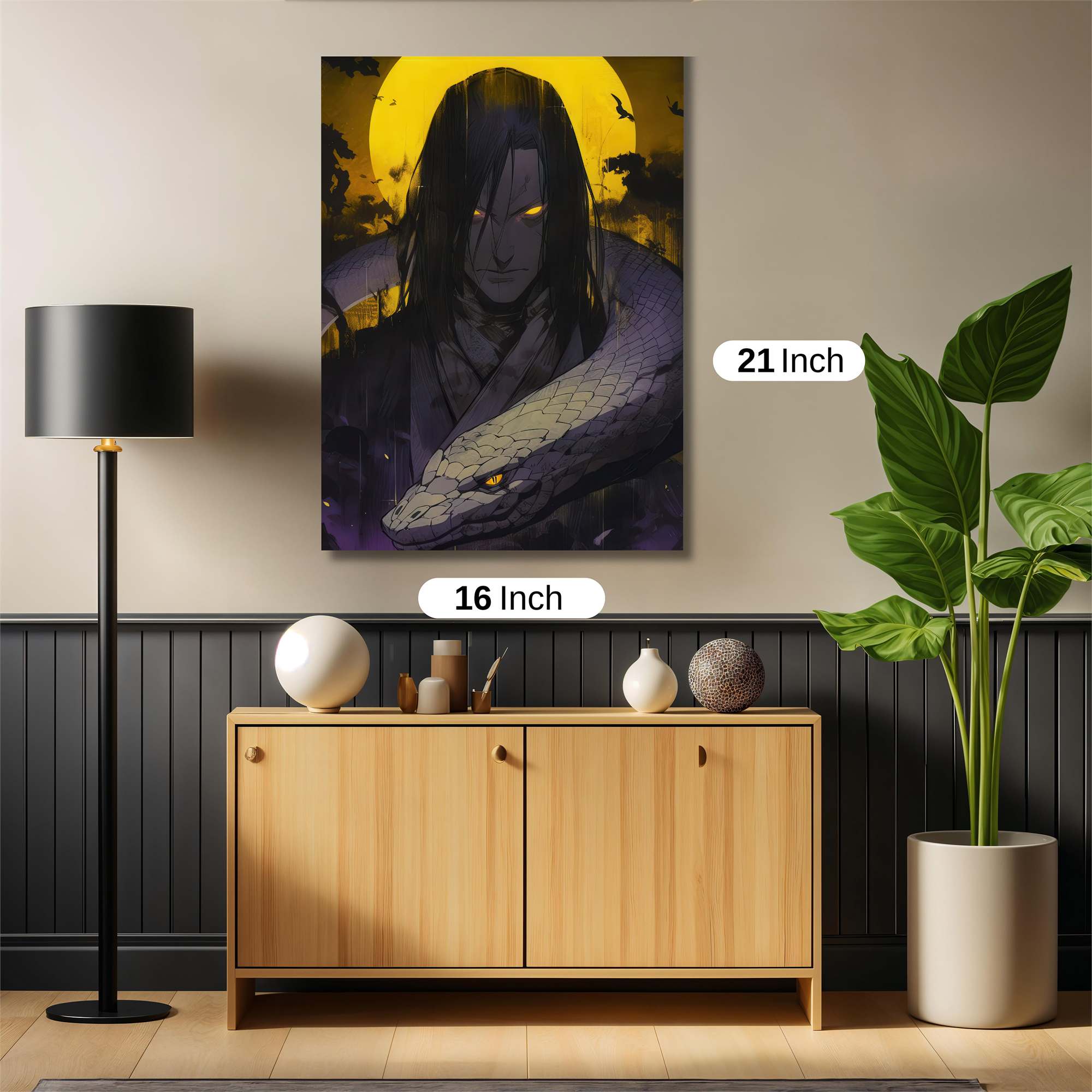 Orochimaru Enigmatic Safe Wall Magnetic / M