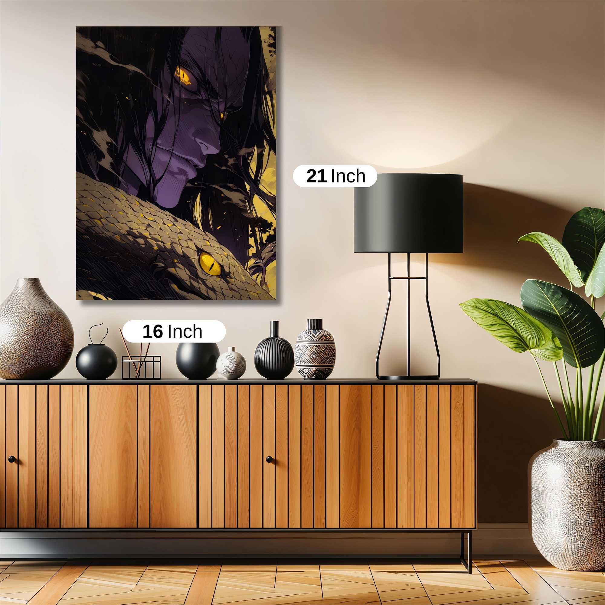 Serpent Wrath Safe Wall Magnetic / M