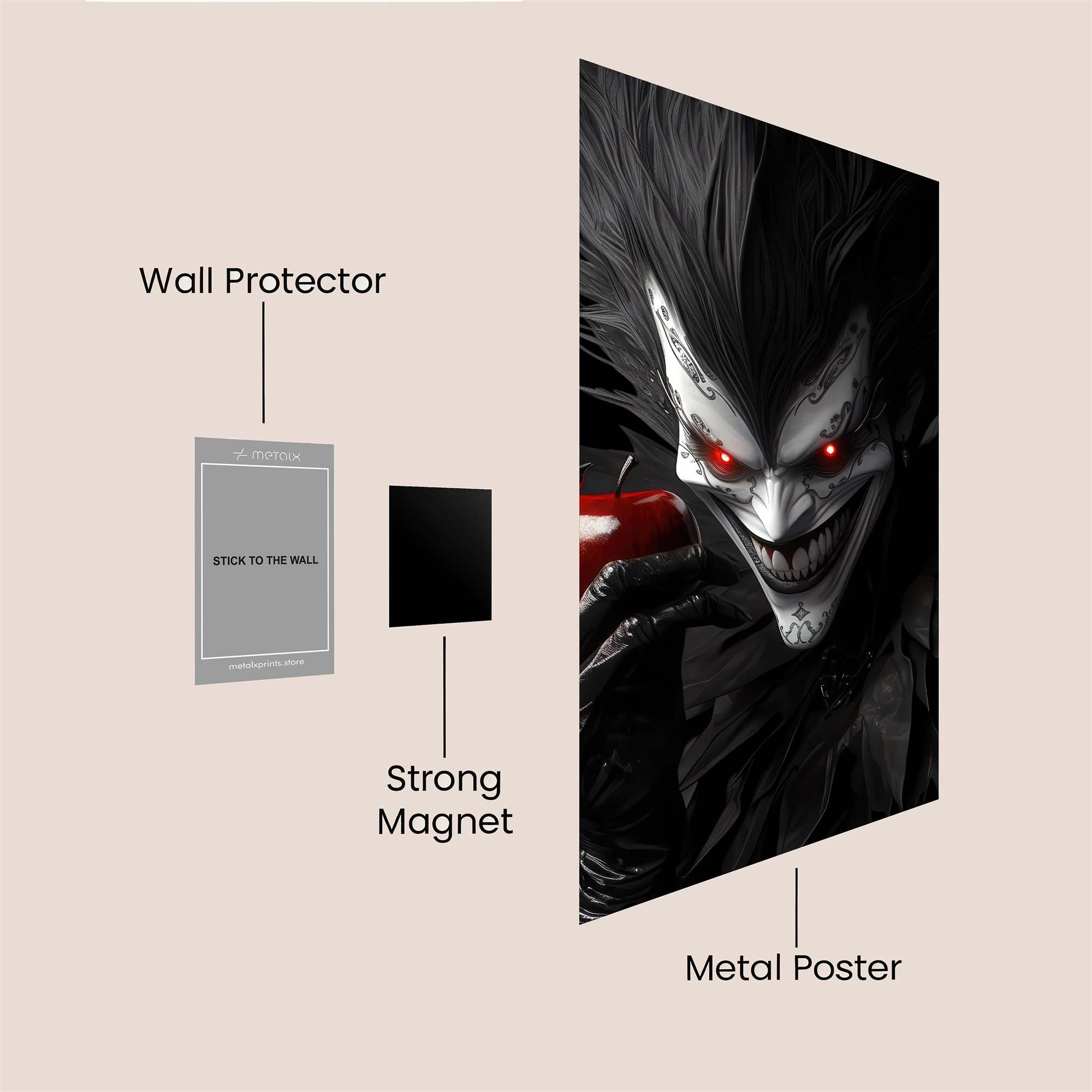 Ryuk Sinister Safe Wall Magnetic / M