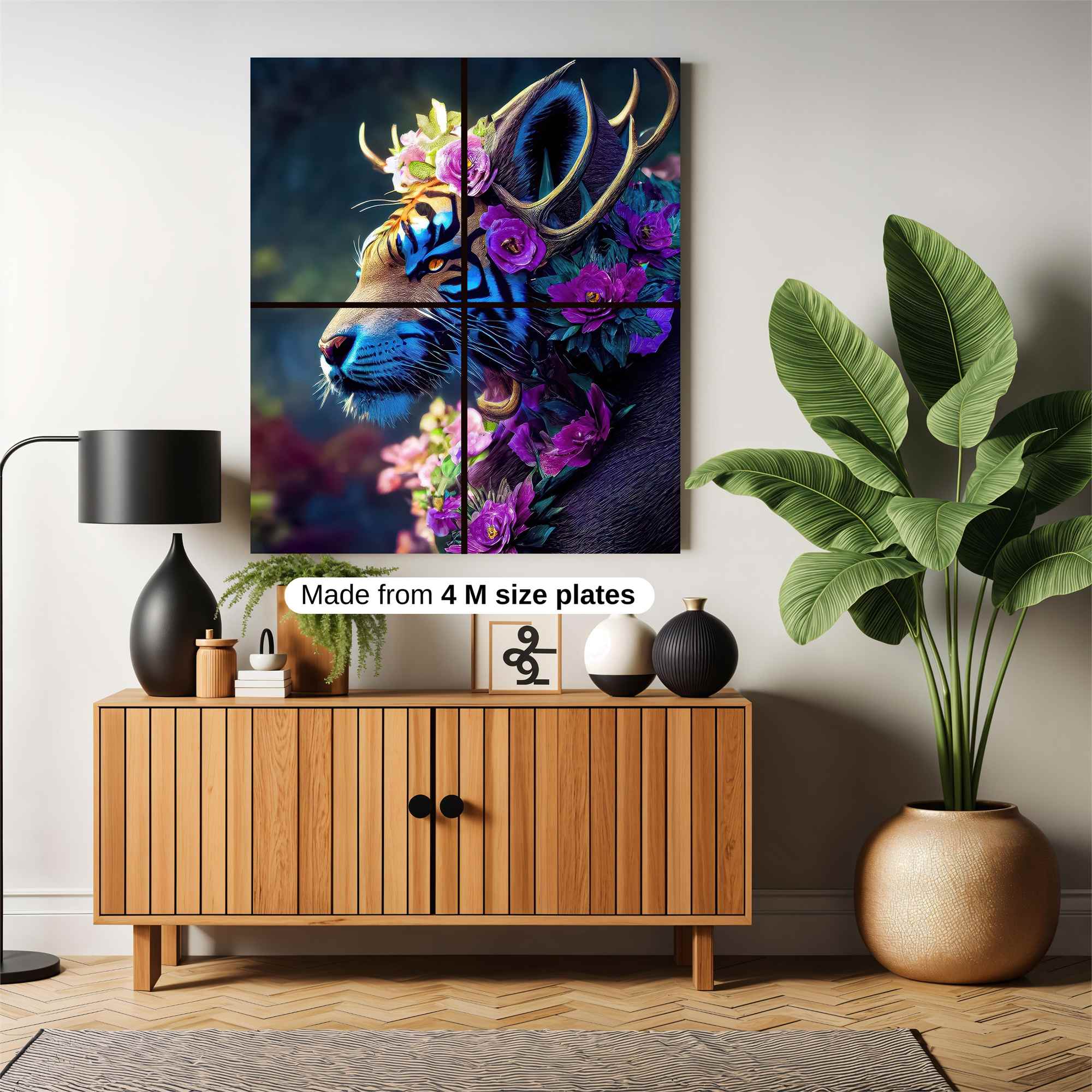Tiger Enchantment Safe Wall Magnetic / M
