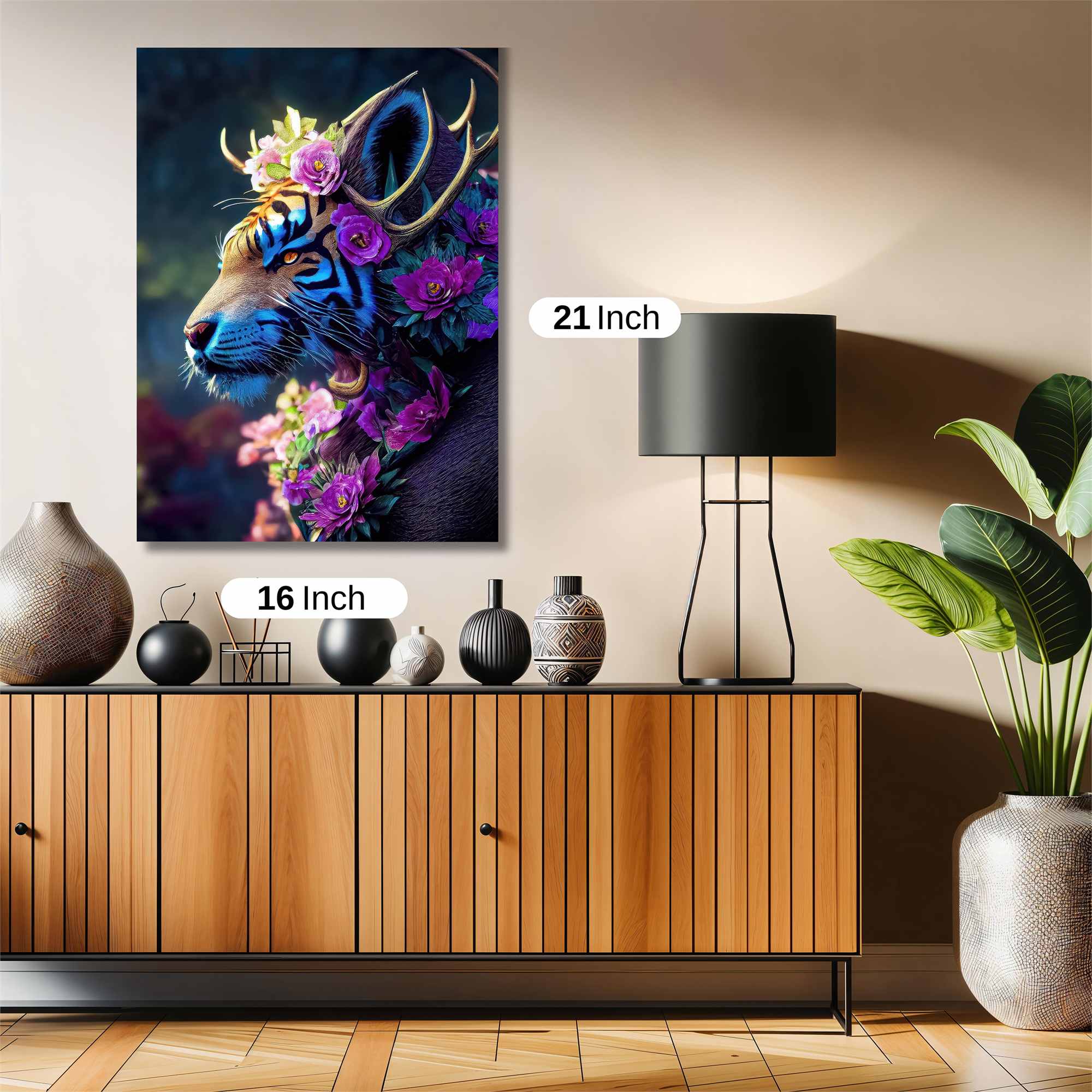 Tiger Enchantment Safe Wall Magnetic / M