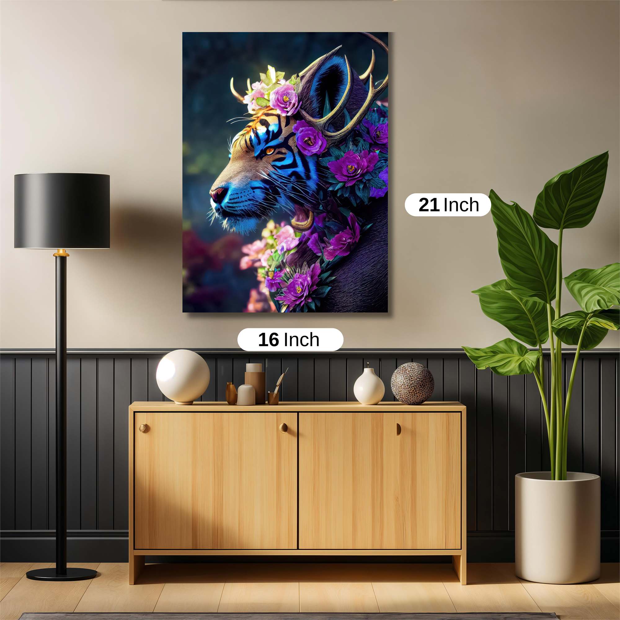 Tiger Enchantment Safe Wall Magnetic / M