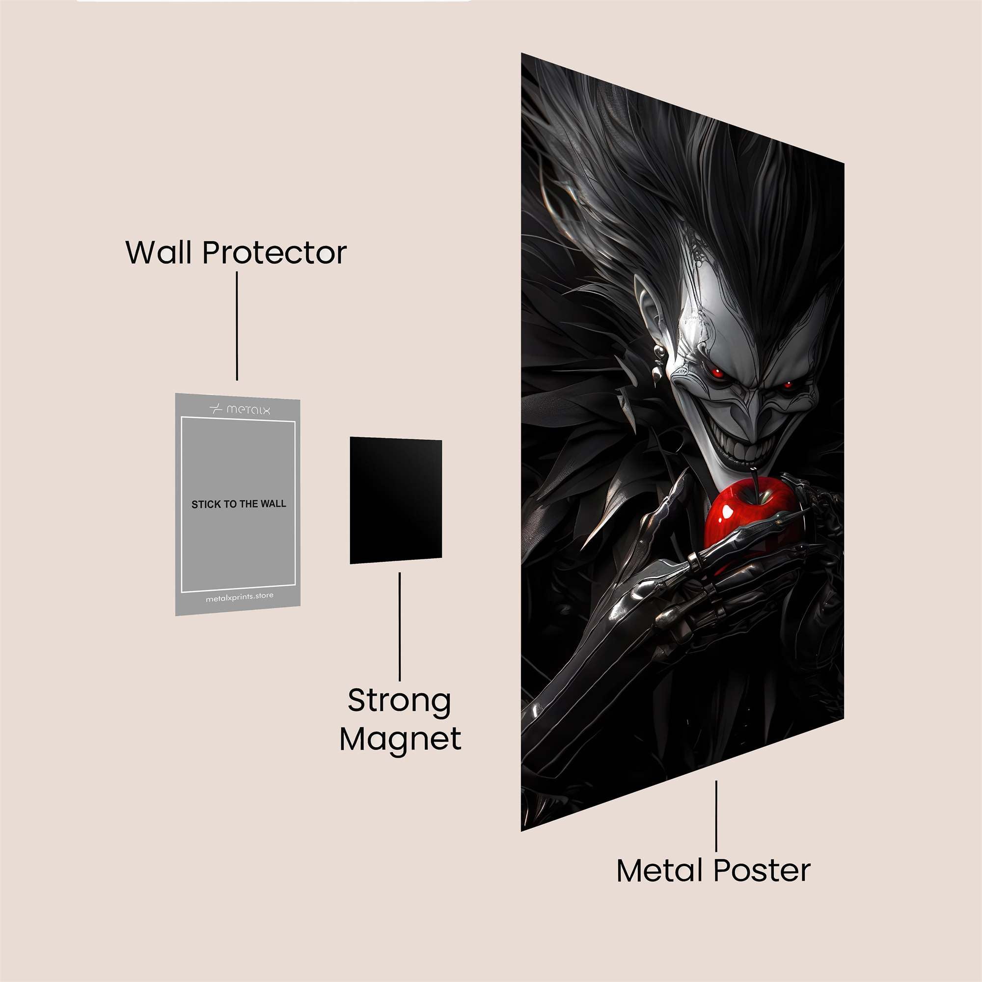 Ryuk Sinister Safe Wall Magnetic / M