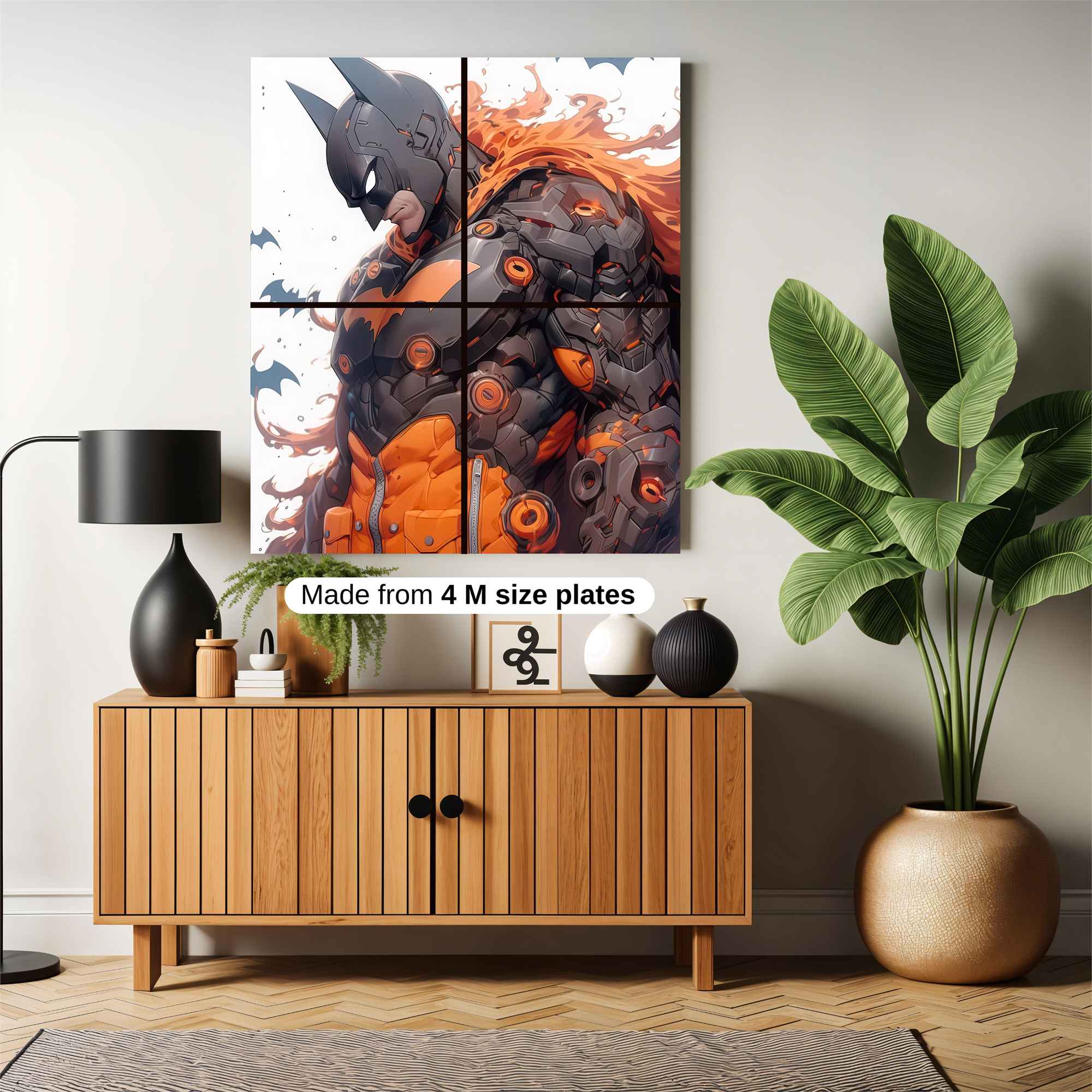 Batman Inferno Safe Wall Magnetic / M