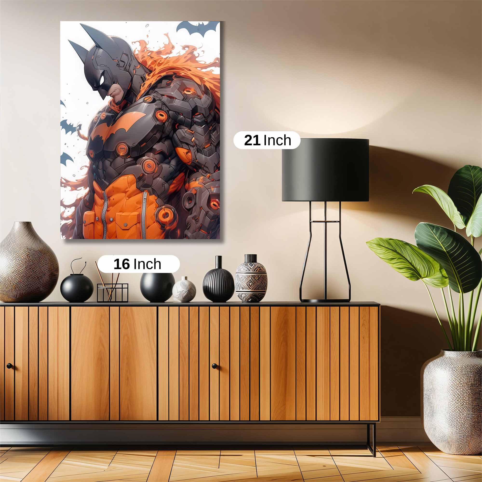 Batman Inferno Safe Wall Magnetic / M