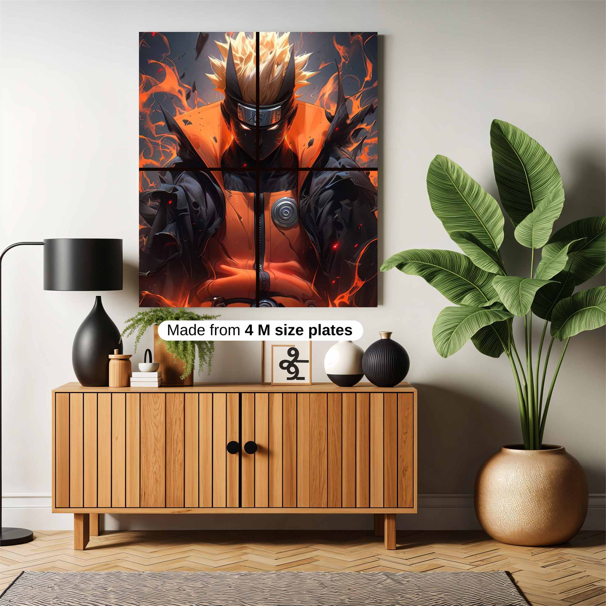 Naruto Inferno Safe Wall Magnetic / M