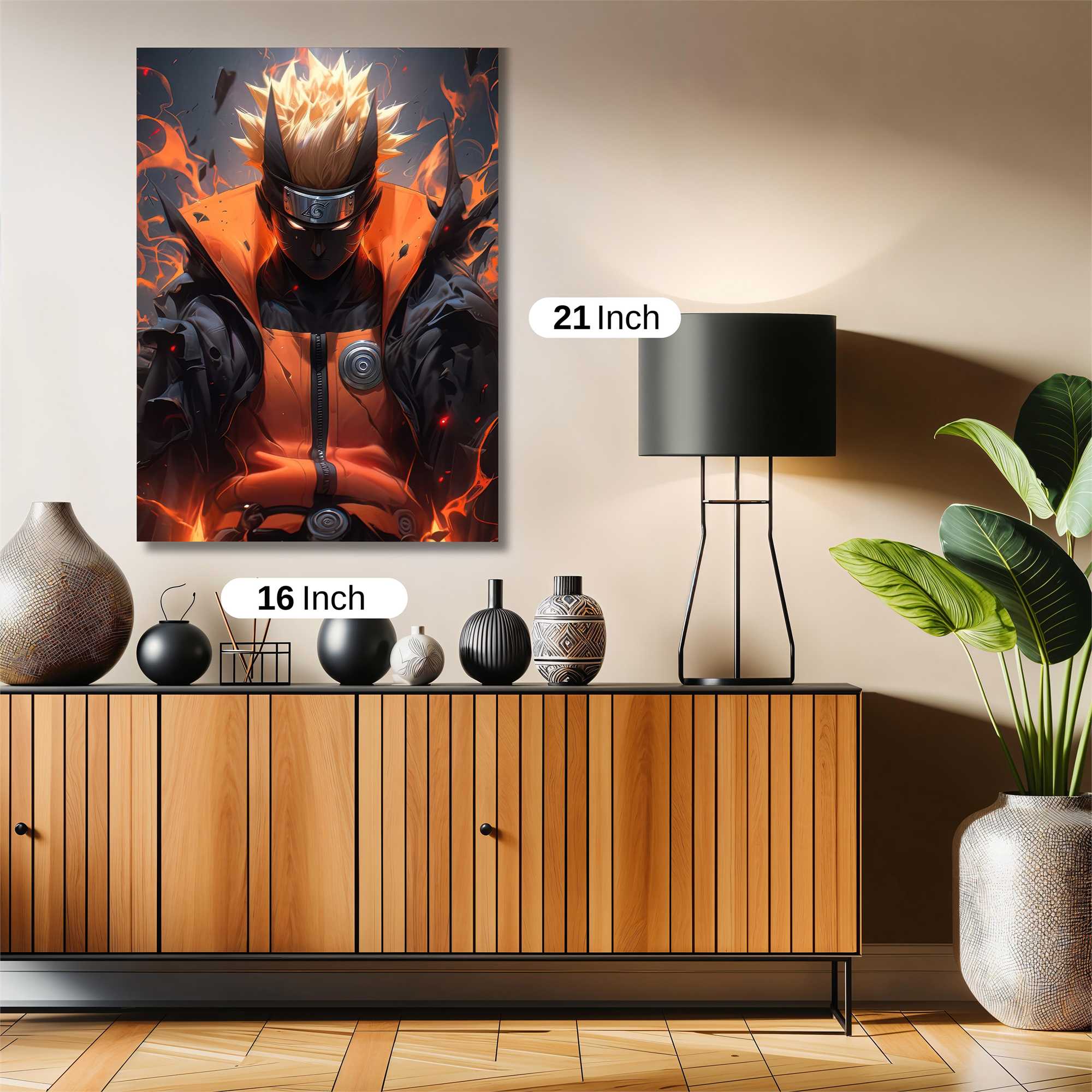 Naruto Inferno Safe Wall Magnetic / M