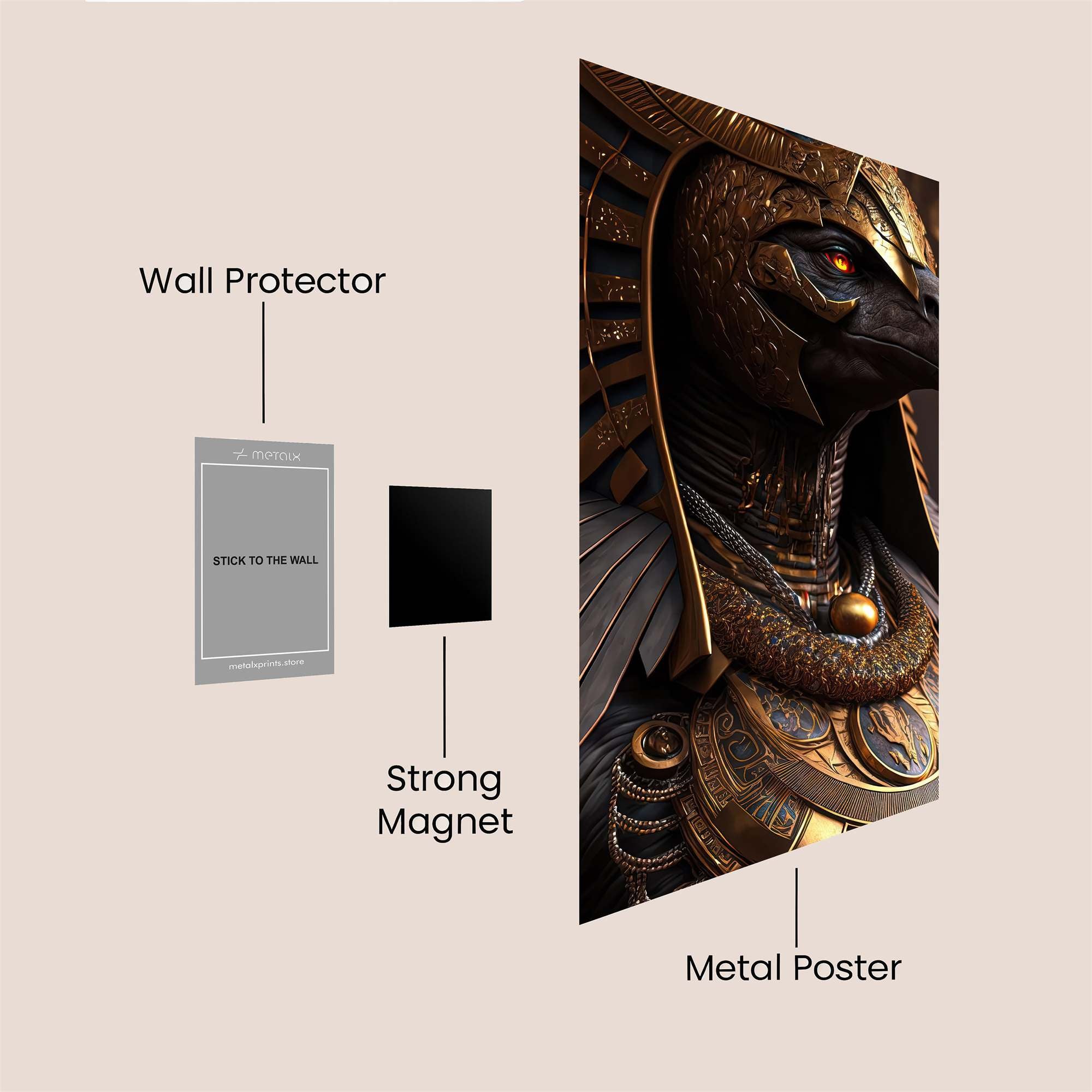 Horus Majestic Safe Wall Magnetic / M