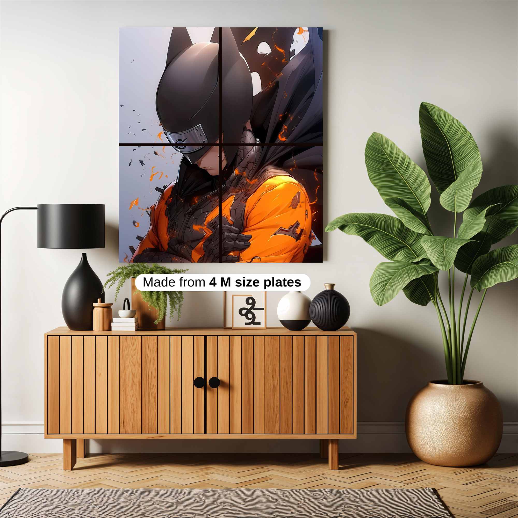 Naruto Dark Safe Wall Magnetic / M