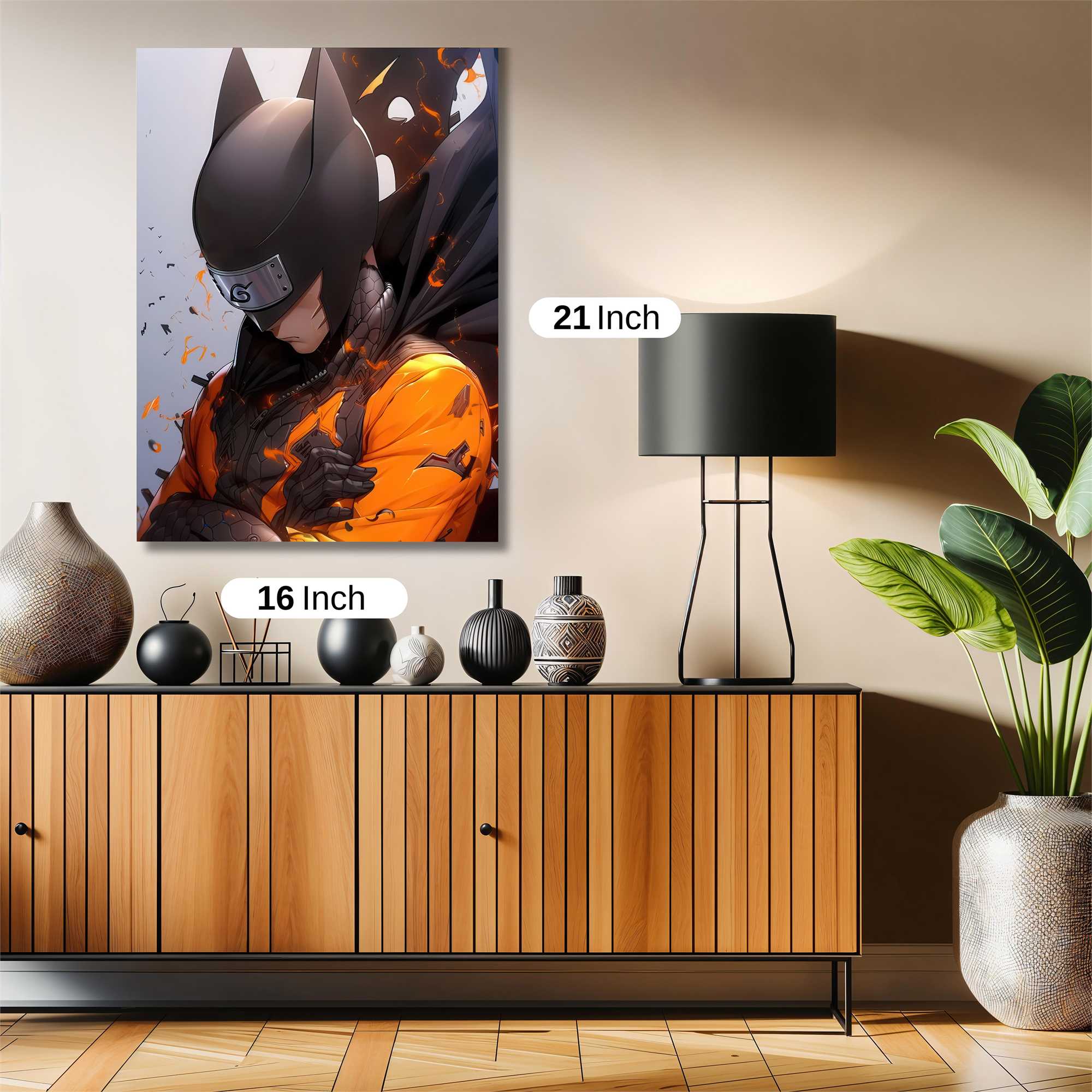 Naruto Dark Safe Wall Magnetic / M