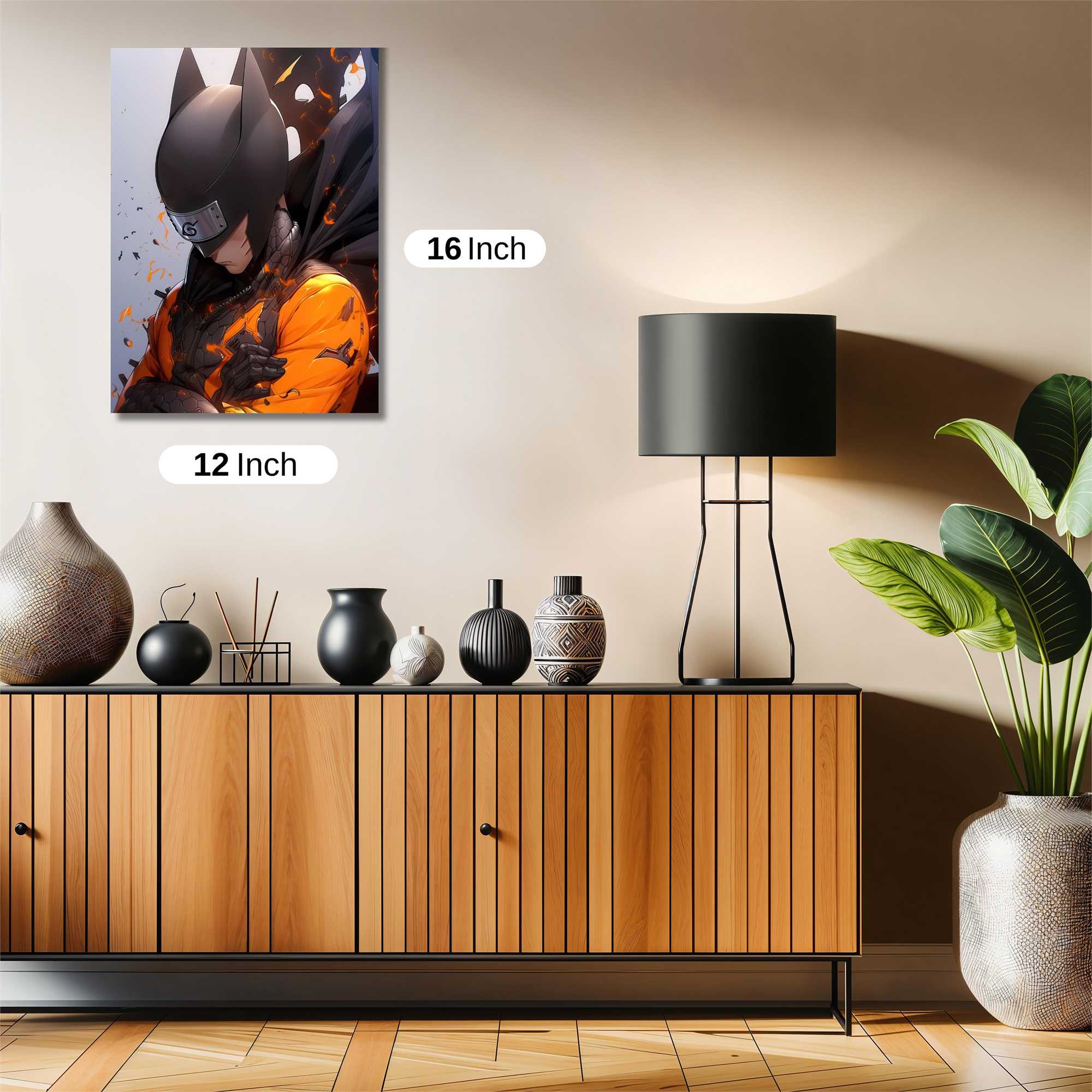 Naruto Dark Safe Wall Magnetic / M