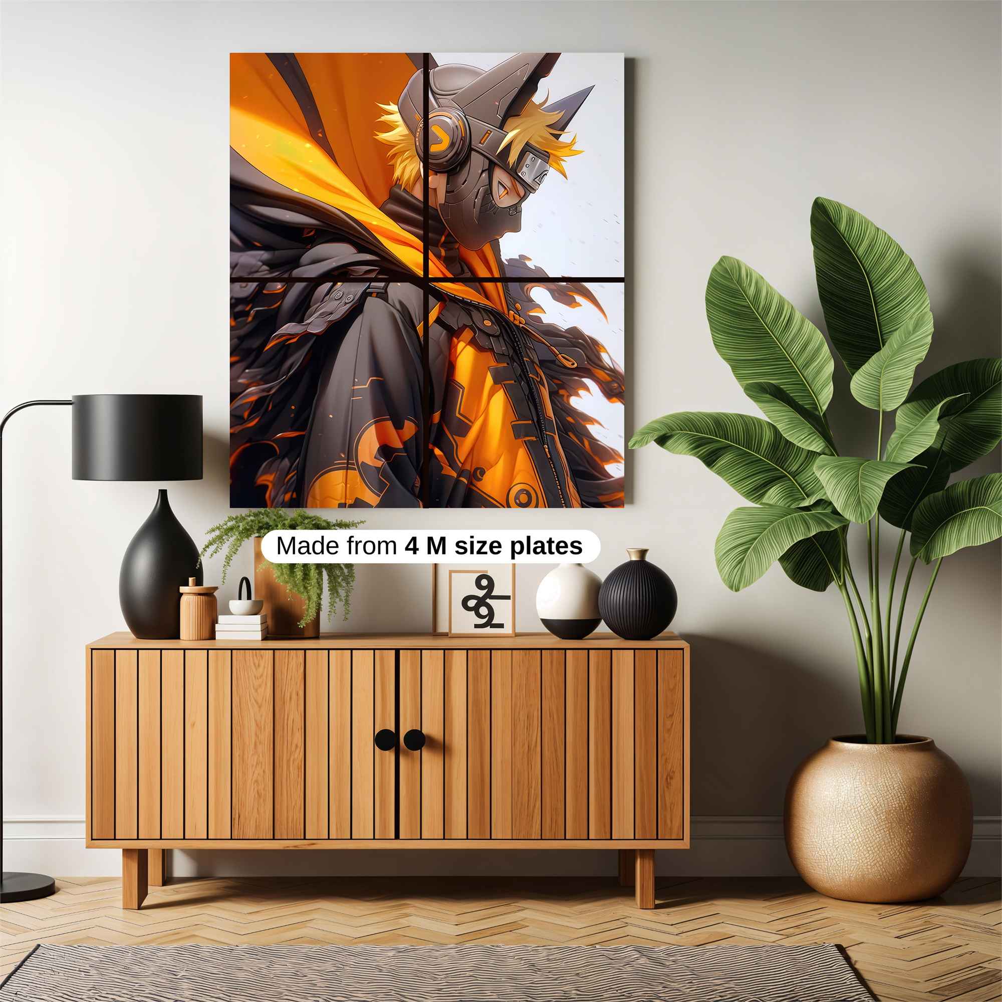 Naruto Enigmatic Safe Wall Magnetic / M