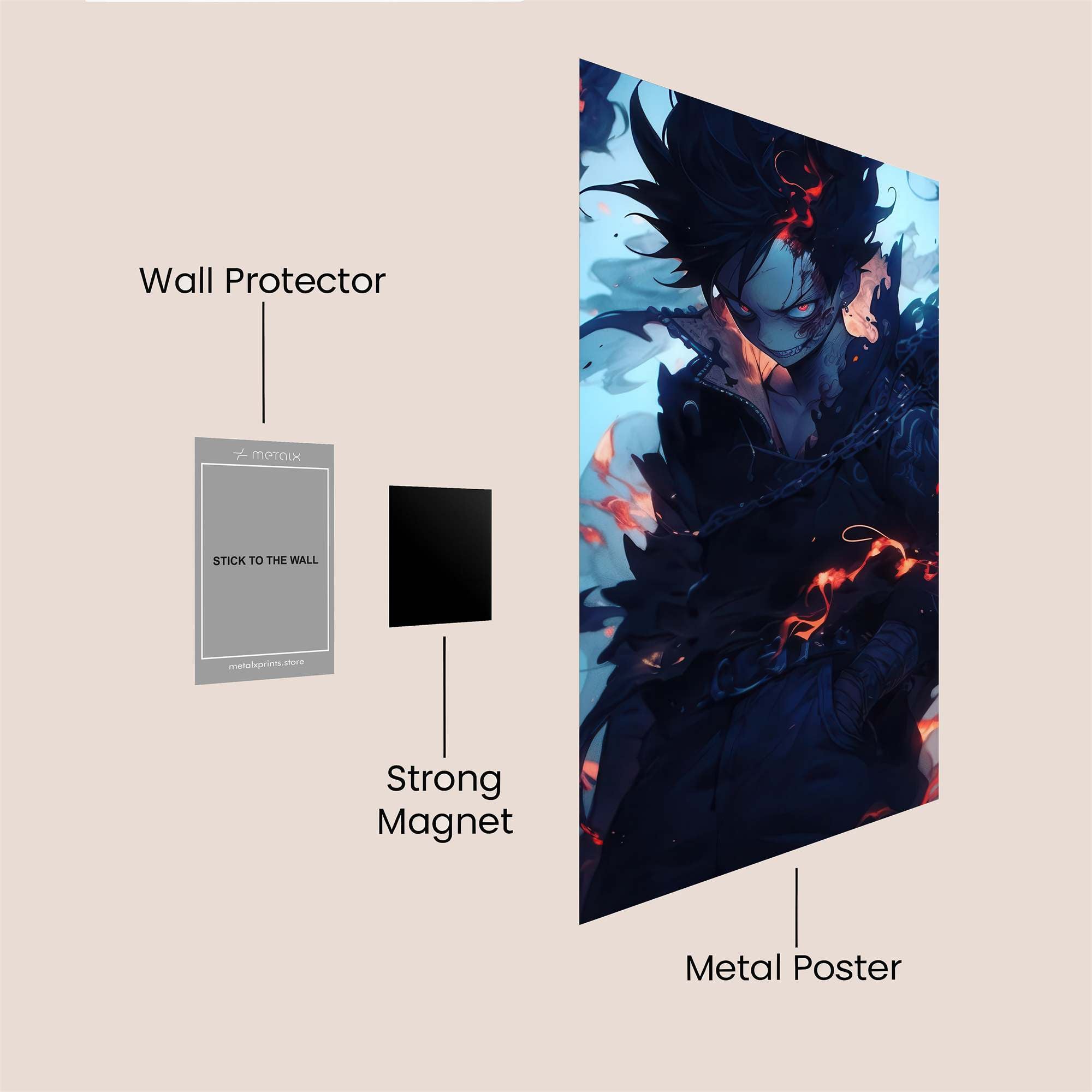 Shadowbound Safe Wall Magnetic / M