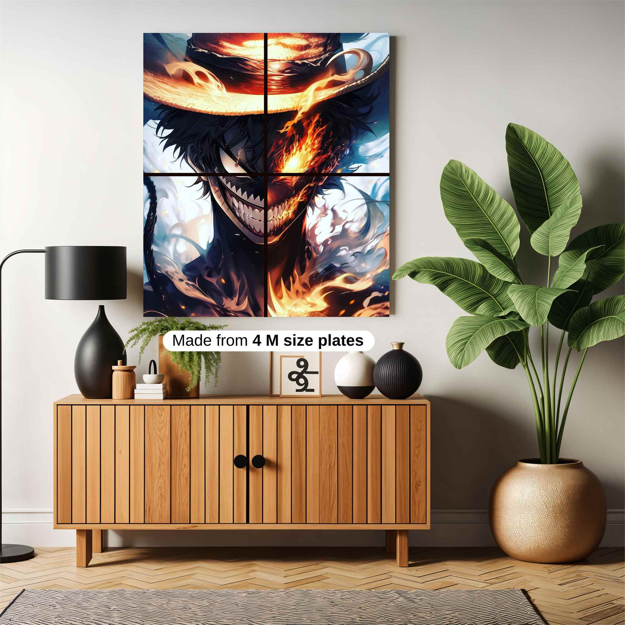 Fire Grin Safe Wall Magnetic / M