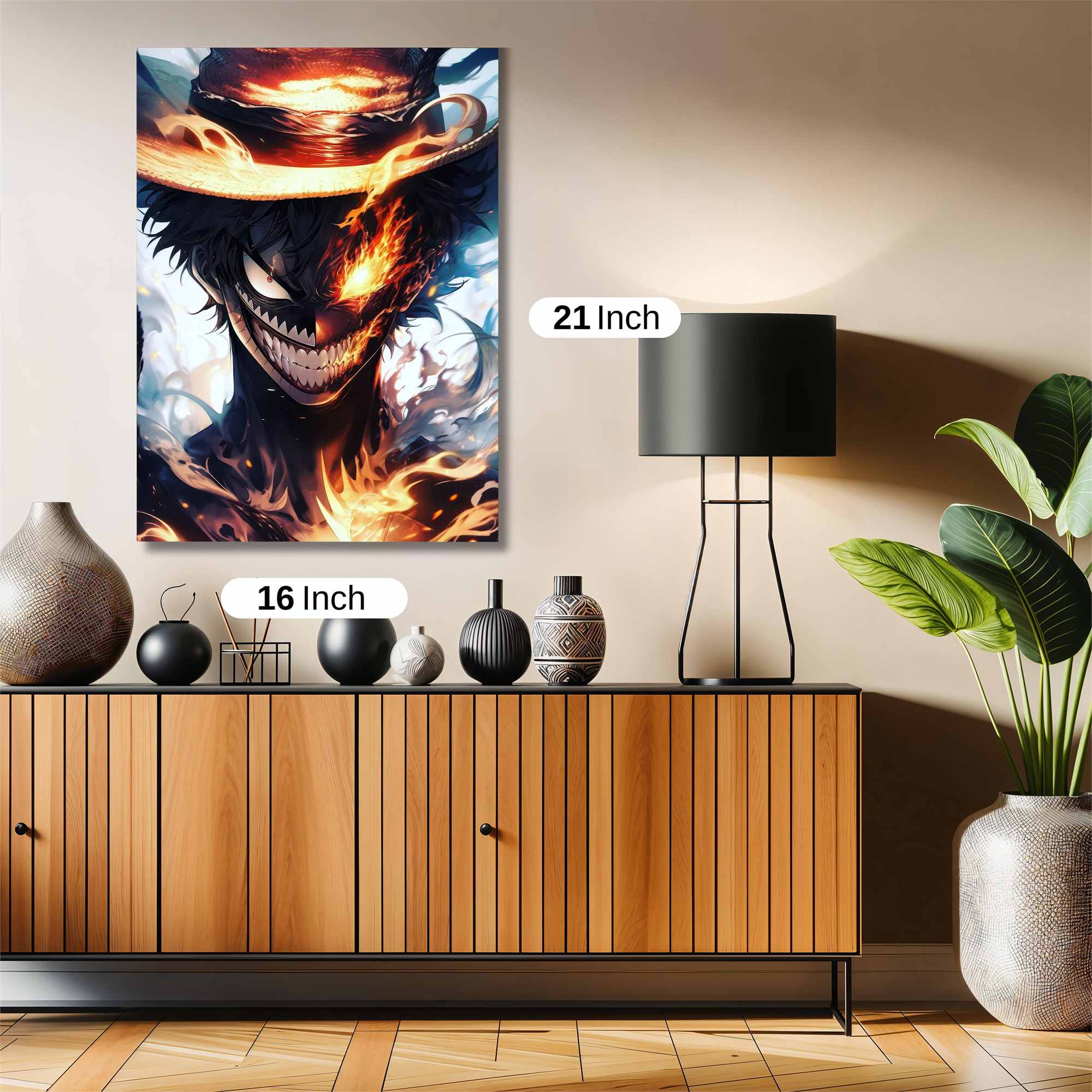 Fire Grin Safe Wall Magnetic / M