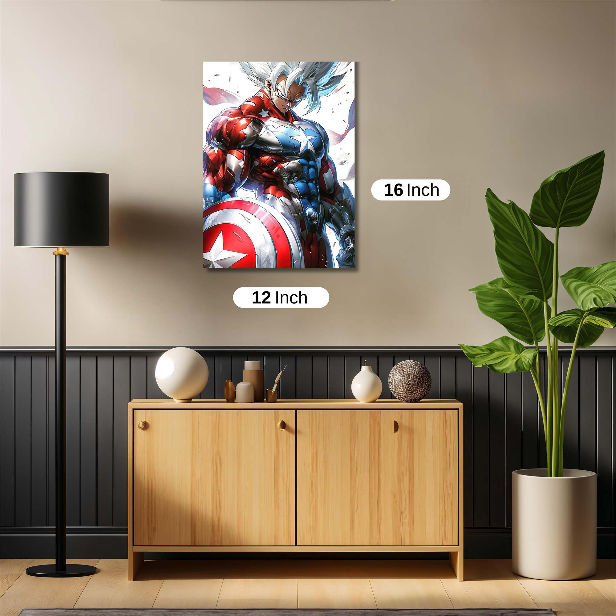 GokuPatriot Safe Wall Magnetic / M