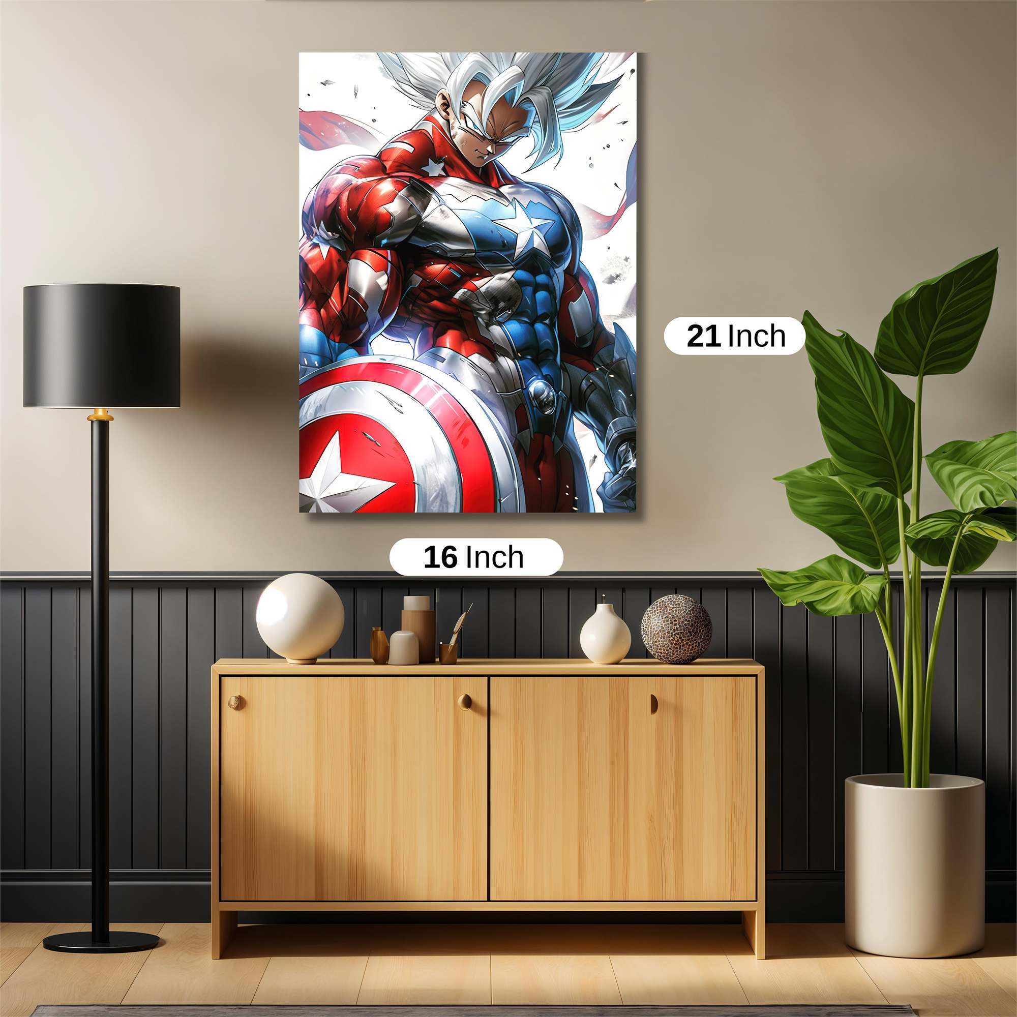 GokuPatriot Safe Wall Magnetic / M